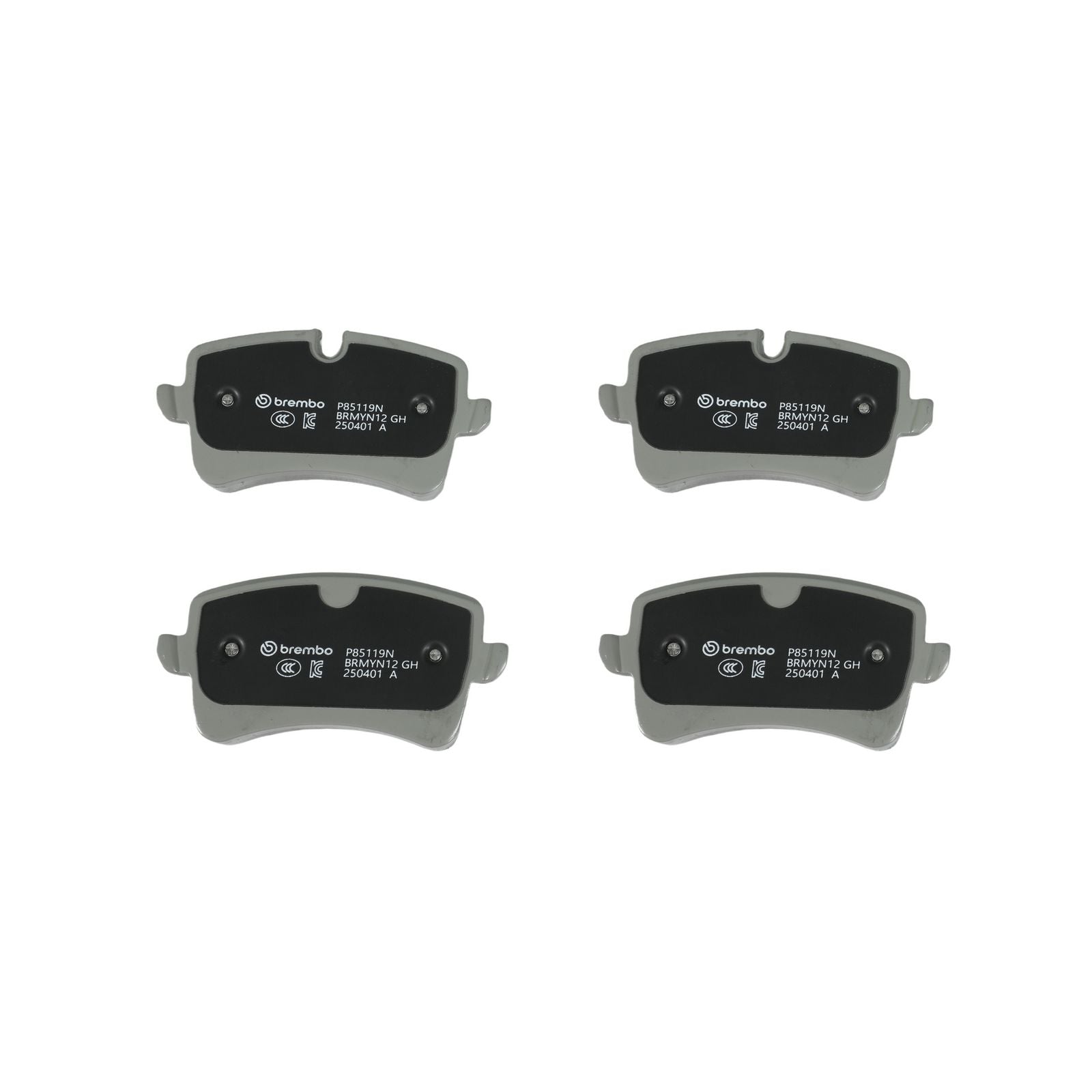 PRIME Ceramic Rear Disc Brake Pad Set - P85119N_03
