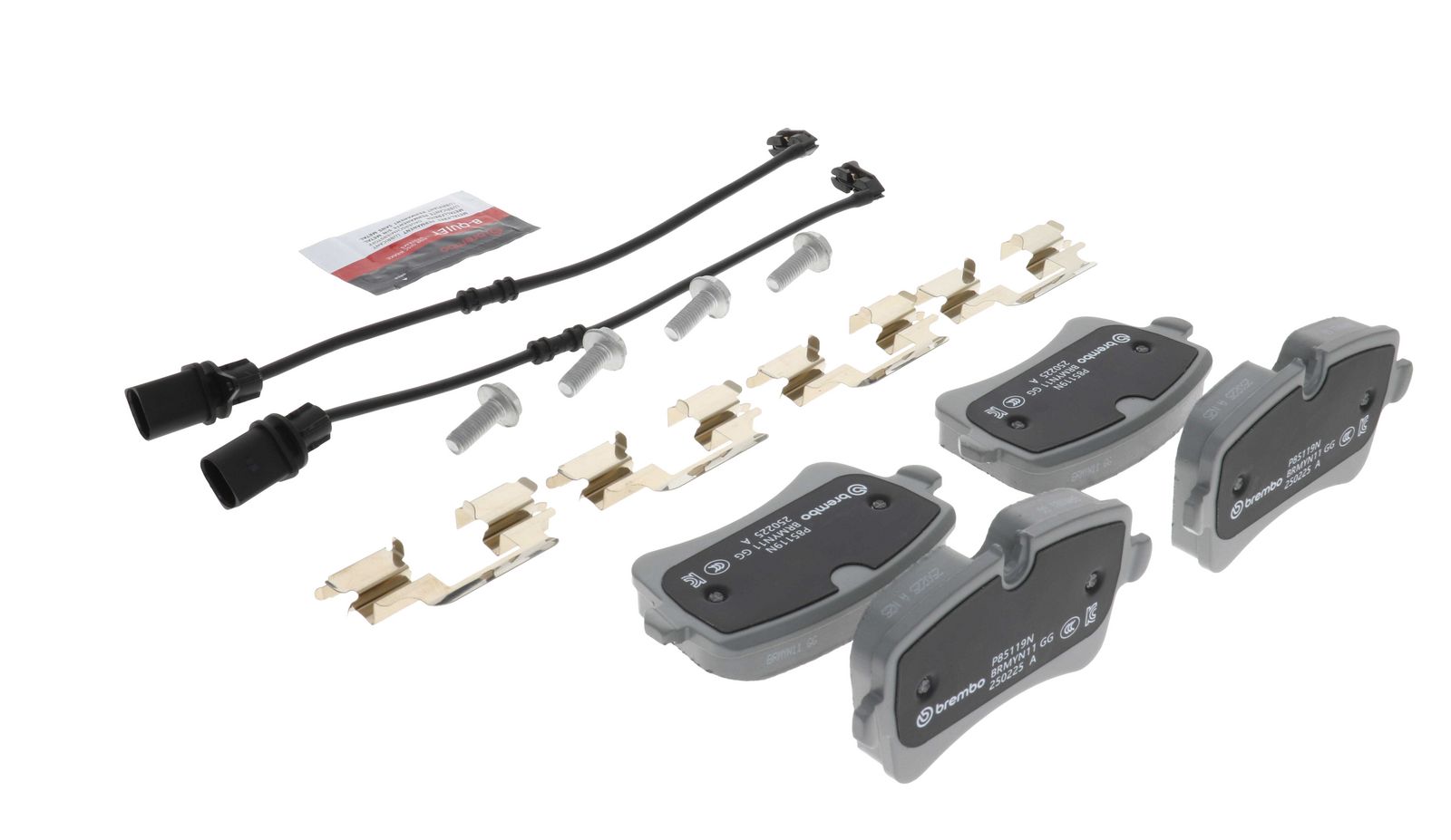 PRIME Ceramic Rear Disc Brake Pad Set - P85119N_16