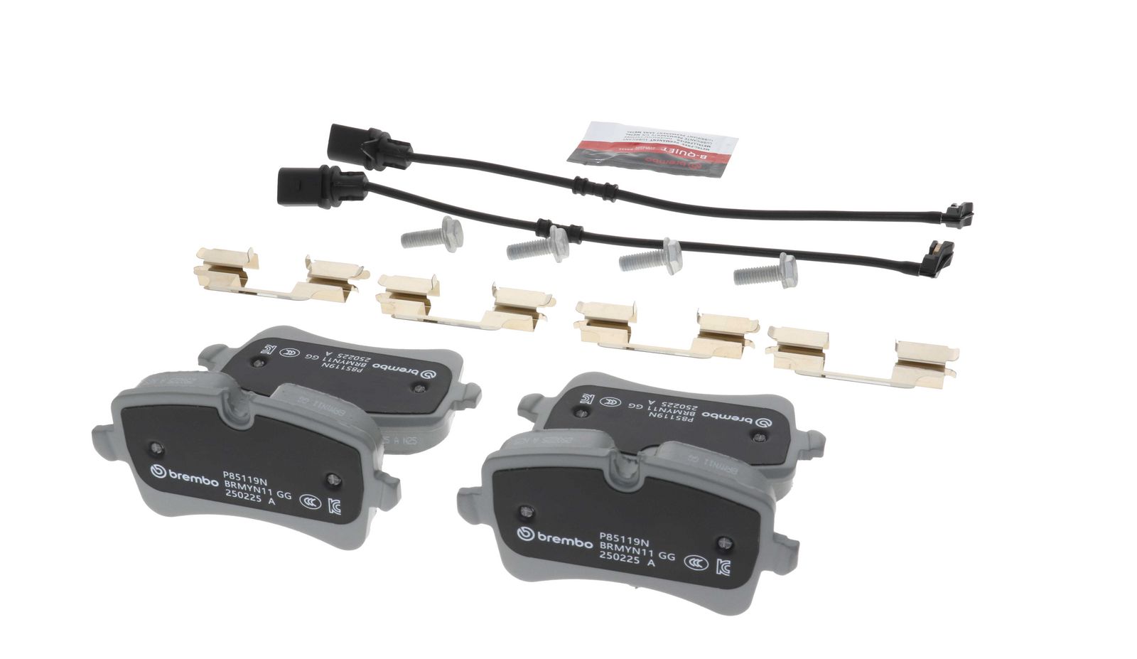 PRIME Ceramic Rear Disc Brake Pad Set - P85119N_20
