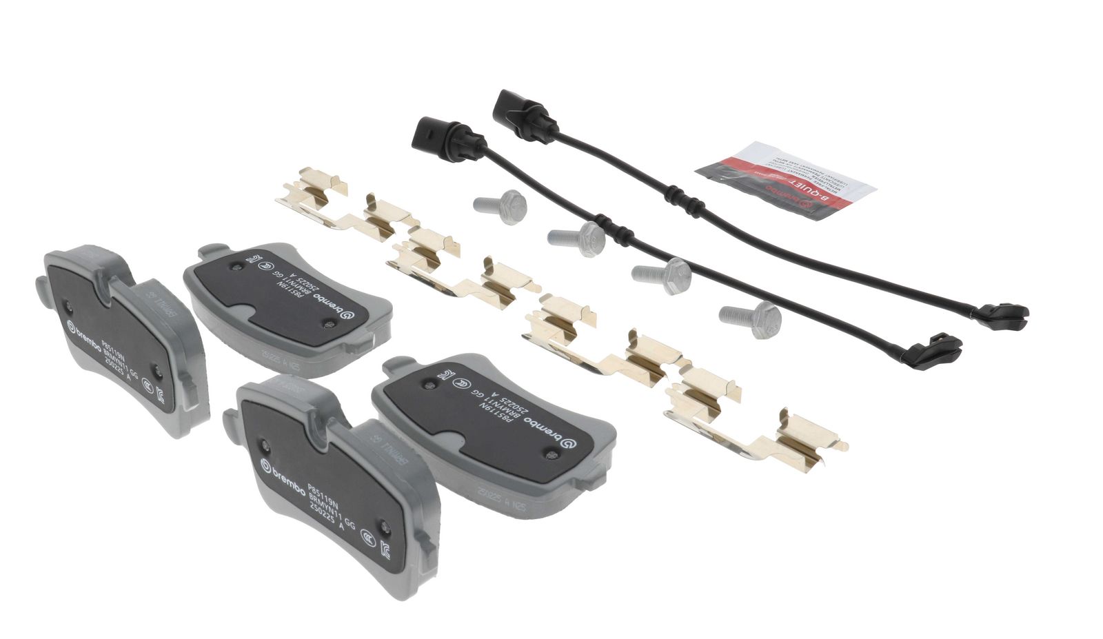 PRIME Ceramic Rear Disc Brake Pad Set - P85119N_22
