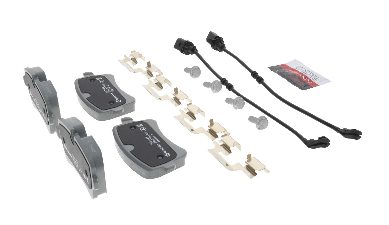 PRIME Ceramic Rear Disc Brake Pad Set - P85119N_23