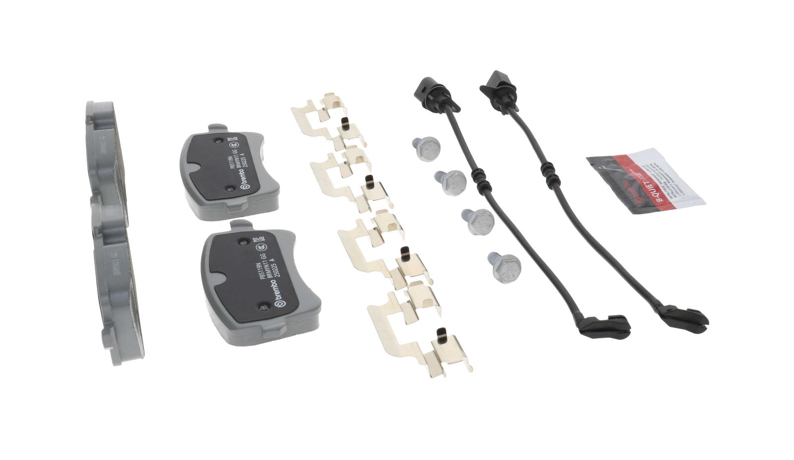 PRIME Ceramic Rear Disc Brake Pad Set - P85119N_24