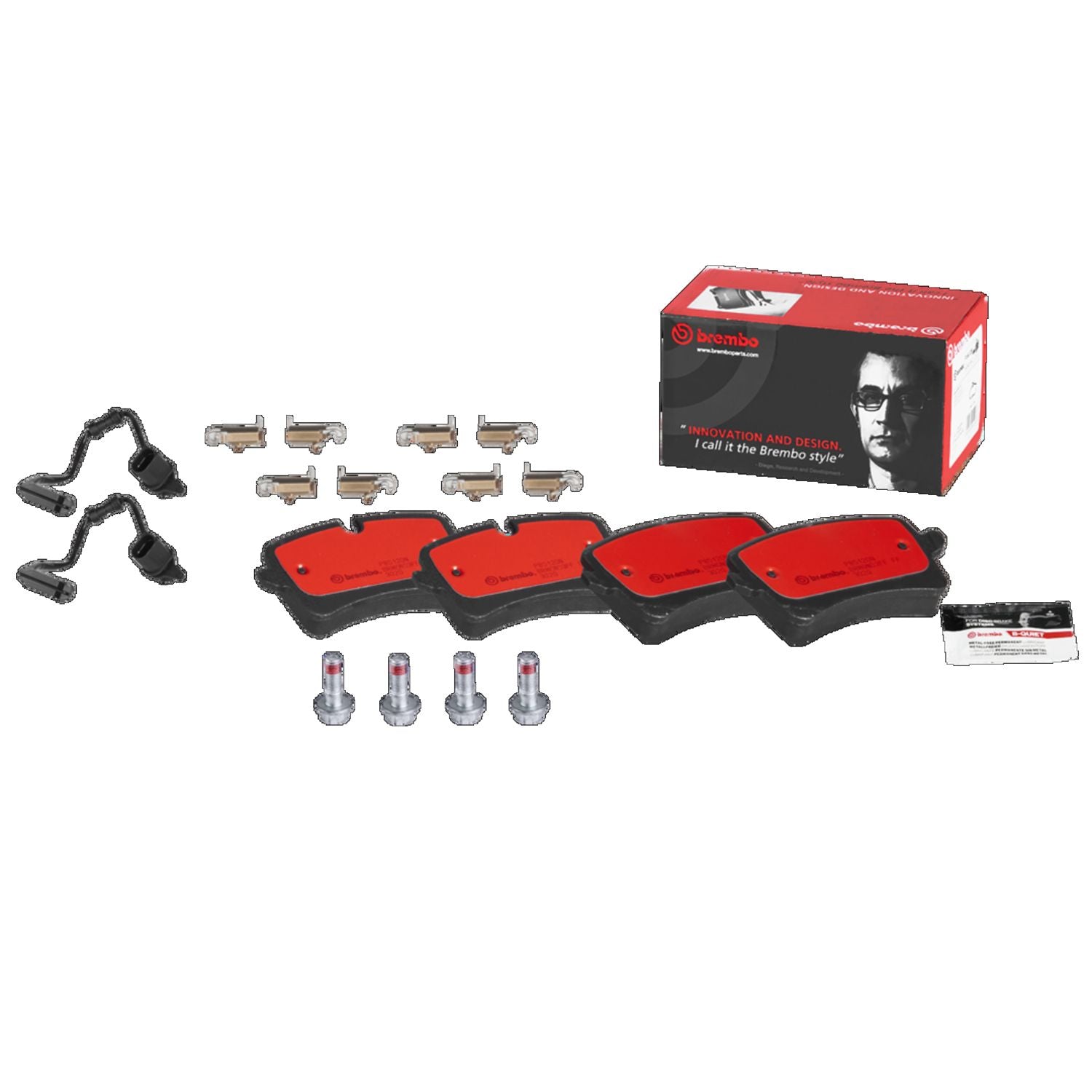 PRIME Ceramic Rear Disc Brake Pad Set - P85120N_02