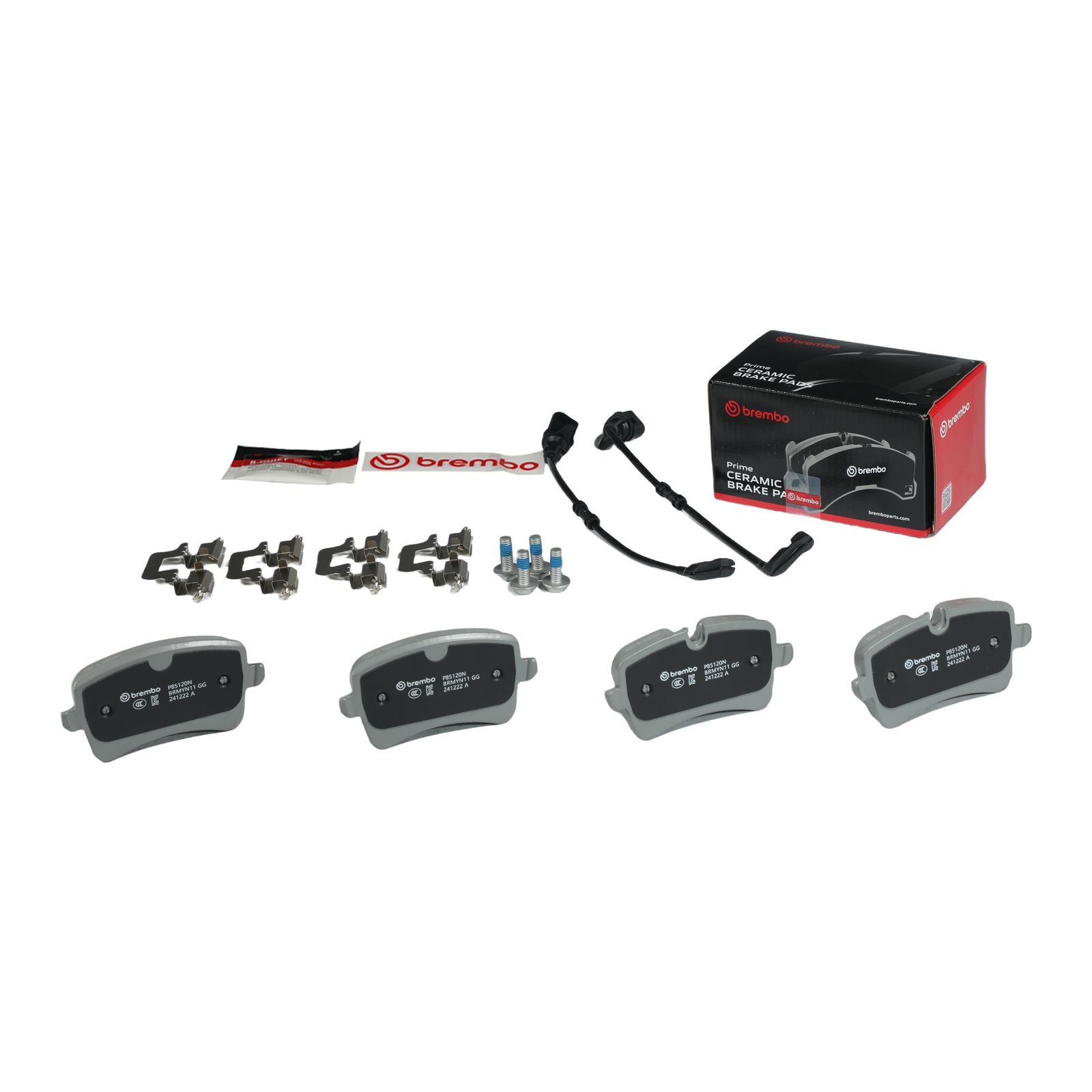 PRIME Ceramic Rear Disc Brake Pad Set - P85120N_02