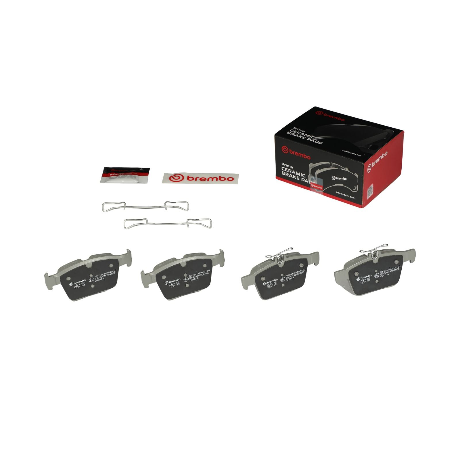 PRIME Ceramic Rear Disc Brake Pad Set - P85124N_01