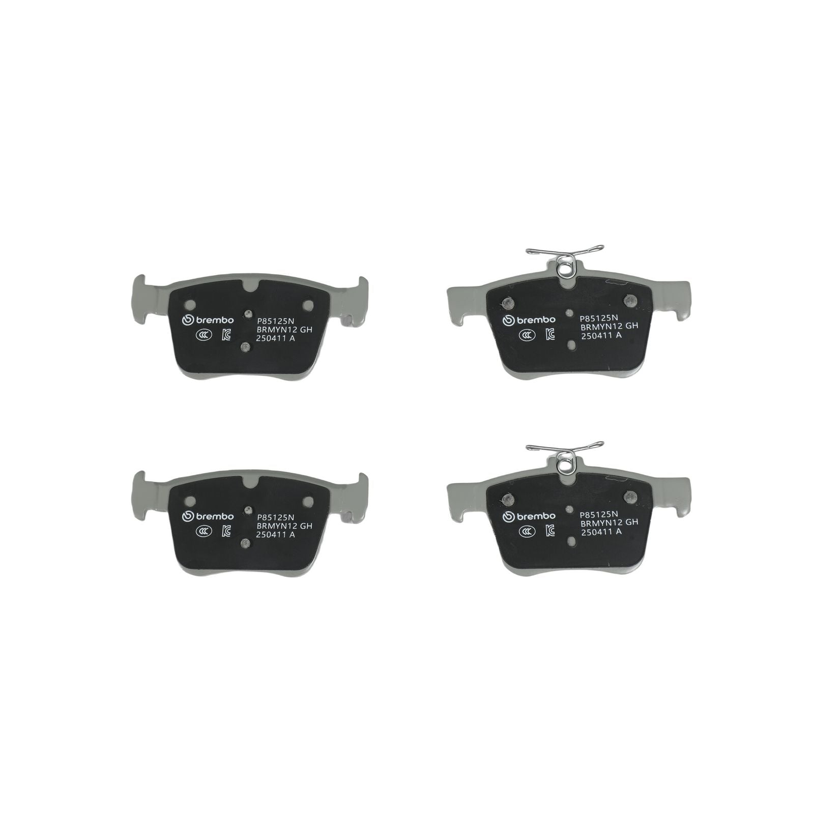 PRIME Ceramic Rear Disc Brake Pad Set - P85125N_01