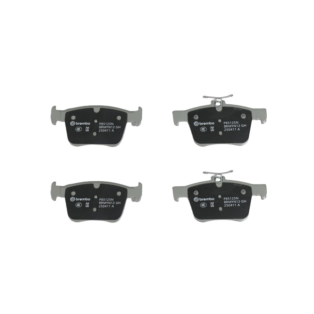 PRIME Ceramic Rear Disc Brake Pad Set - P85125N_01