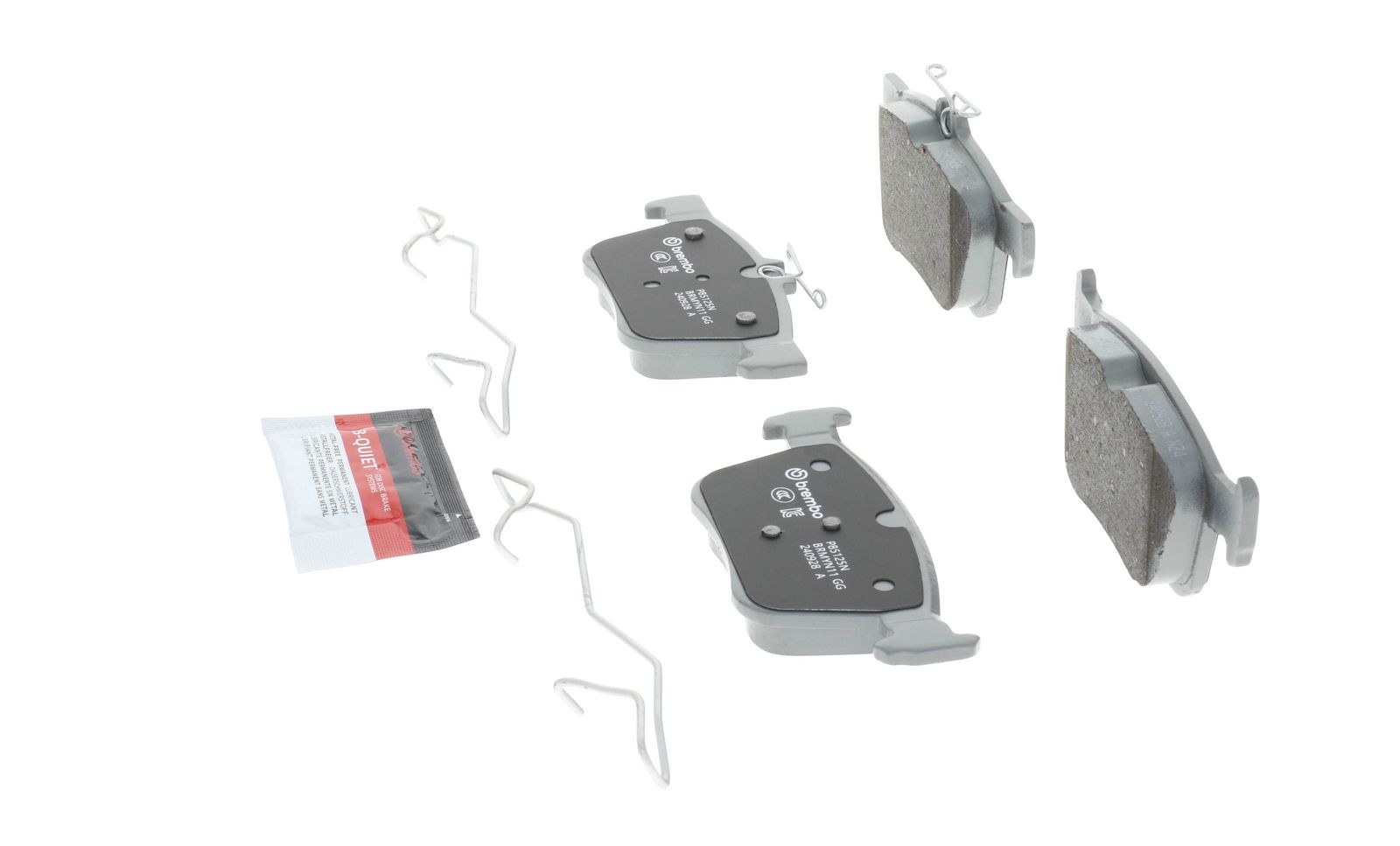 PRIME Ceramic Rear Disc Brake Pad Set - P85125N_12