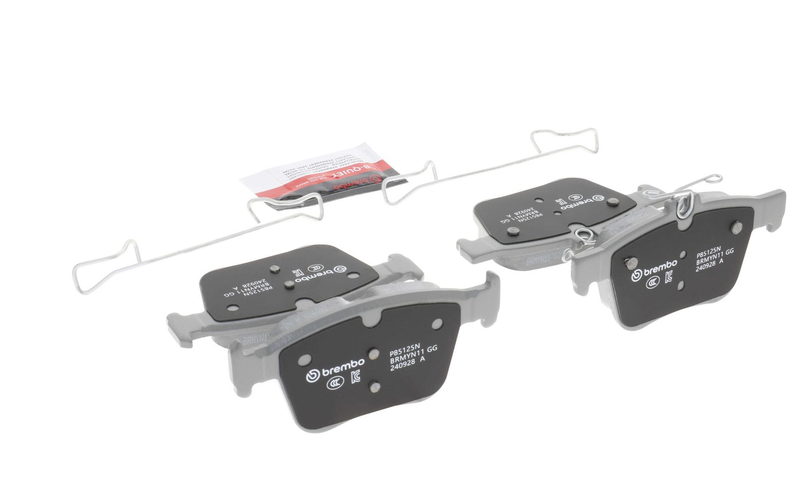 PRIME Ceramic Rear Disc Brake Pad Set - P85125N_17