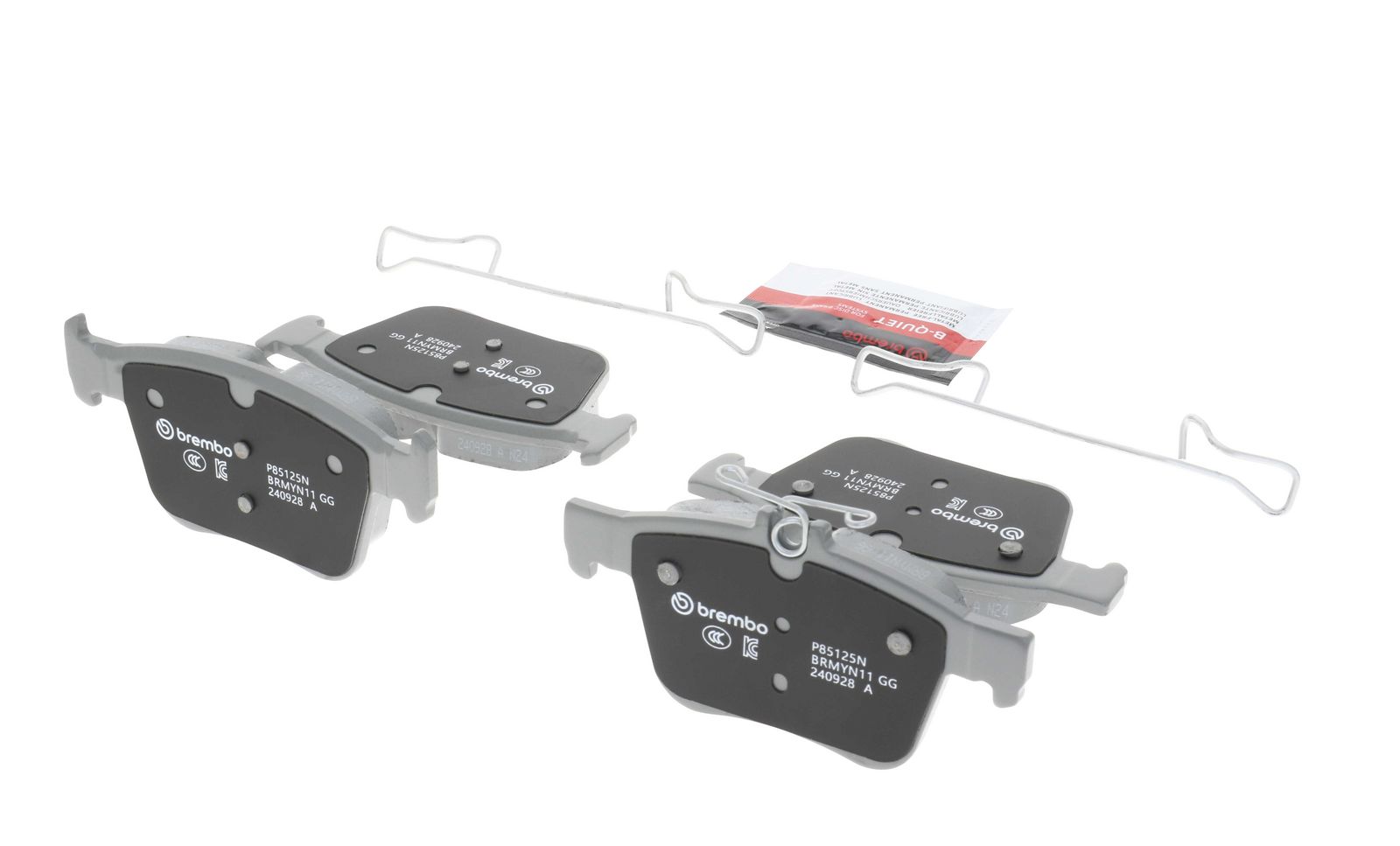 PRIME Ceramic Rear Disc Brake Pad Set - P85125N_21