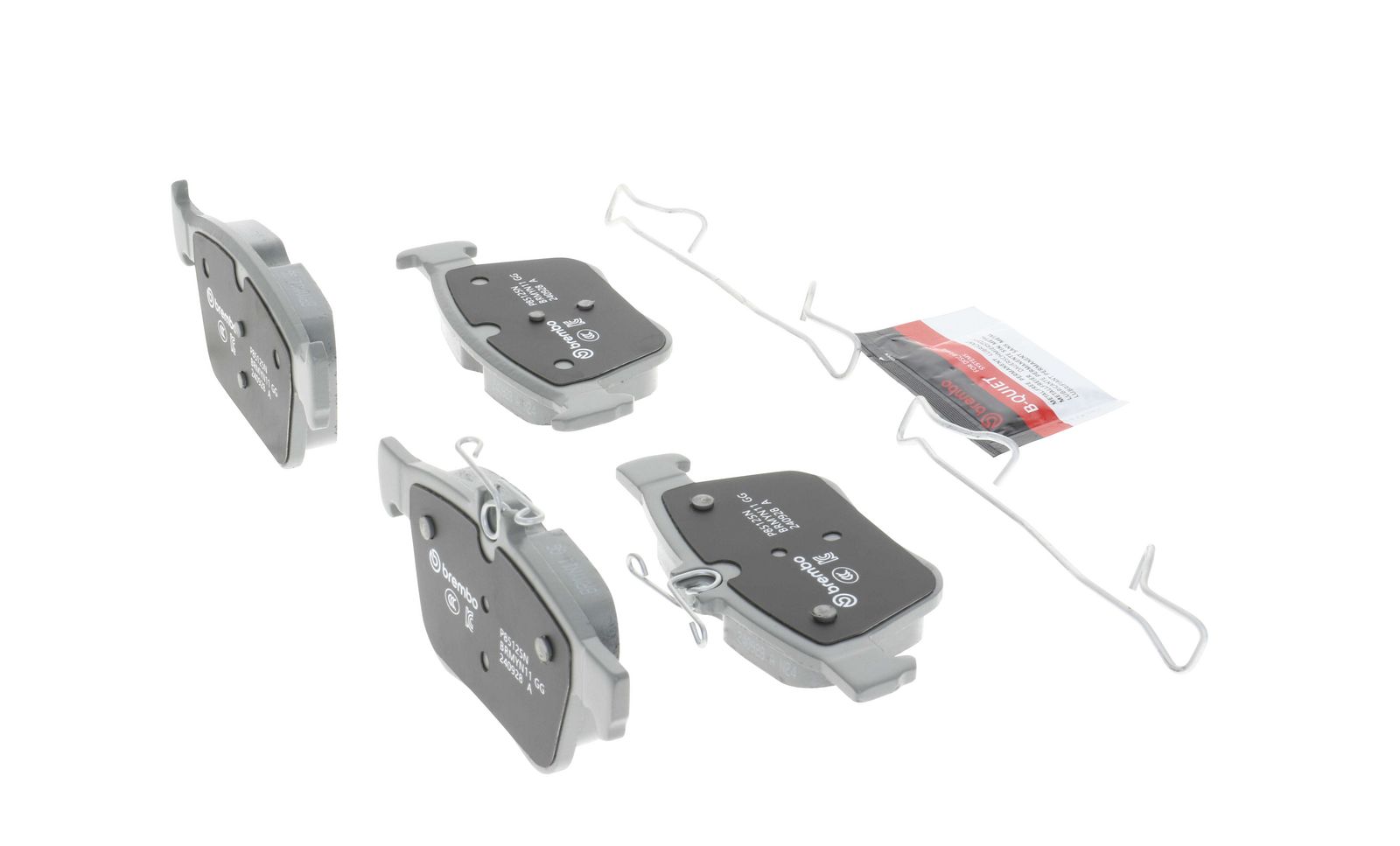 PRIME Ceramic Rear Disc Brake Pad Set - P85125N_23