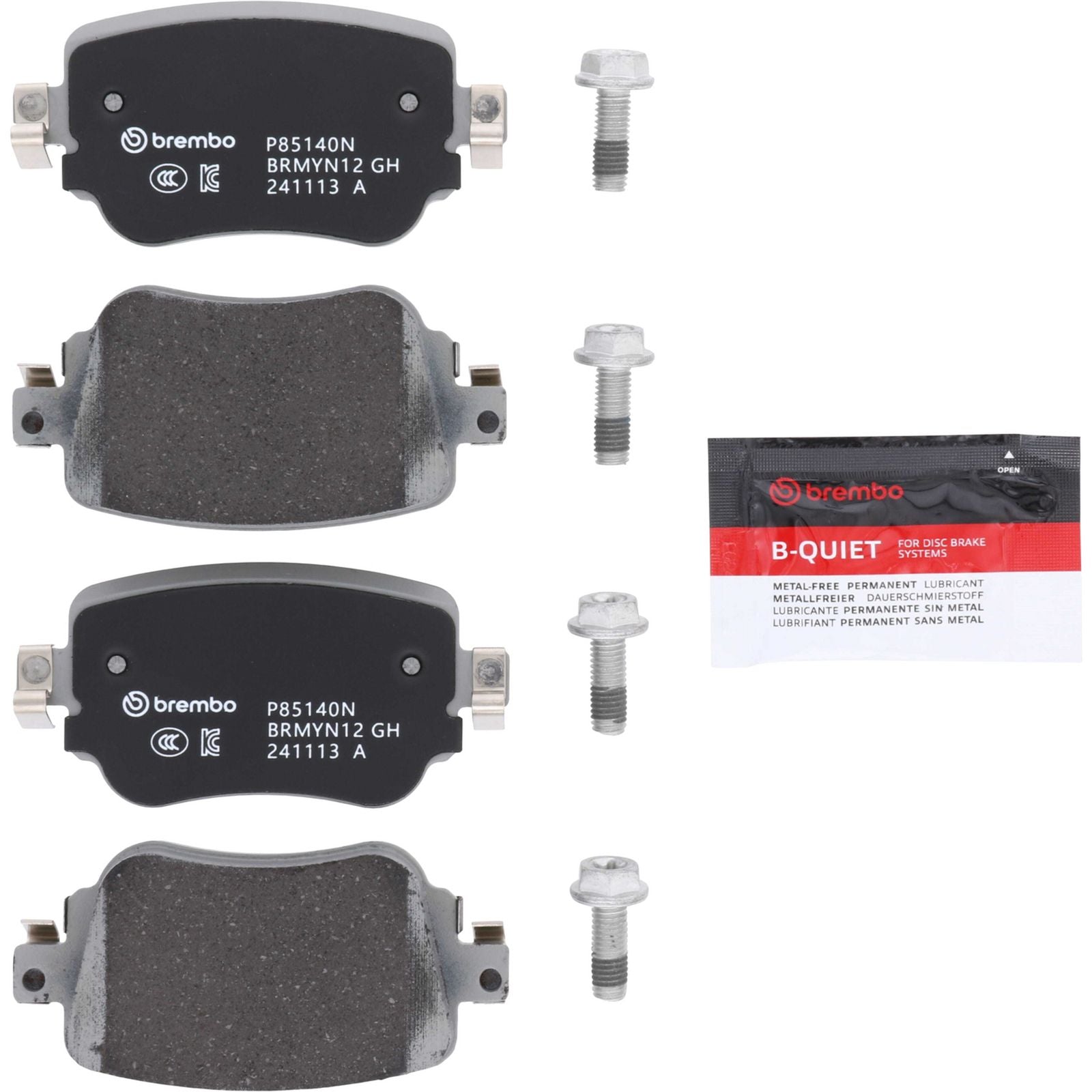 PRIME Ceramic Rear Disc Brake Pad Set - P85140N_01
