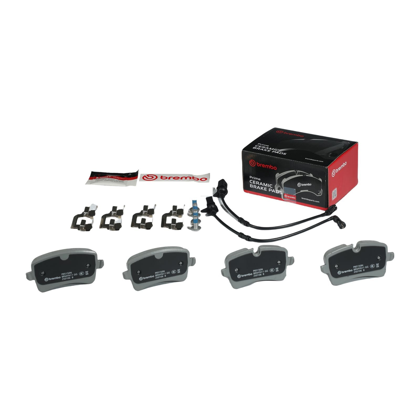 PRIME Ceramic Rear Disc Brake Pad Set - P85150N_05