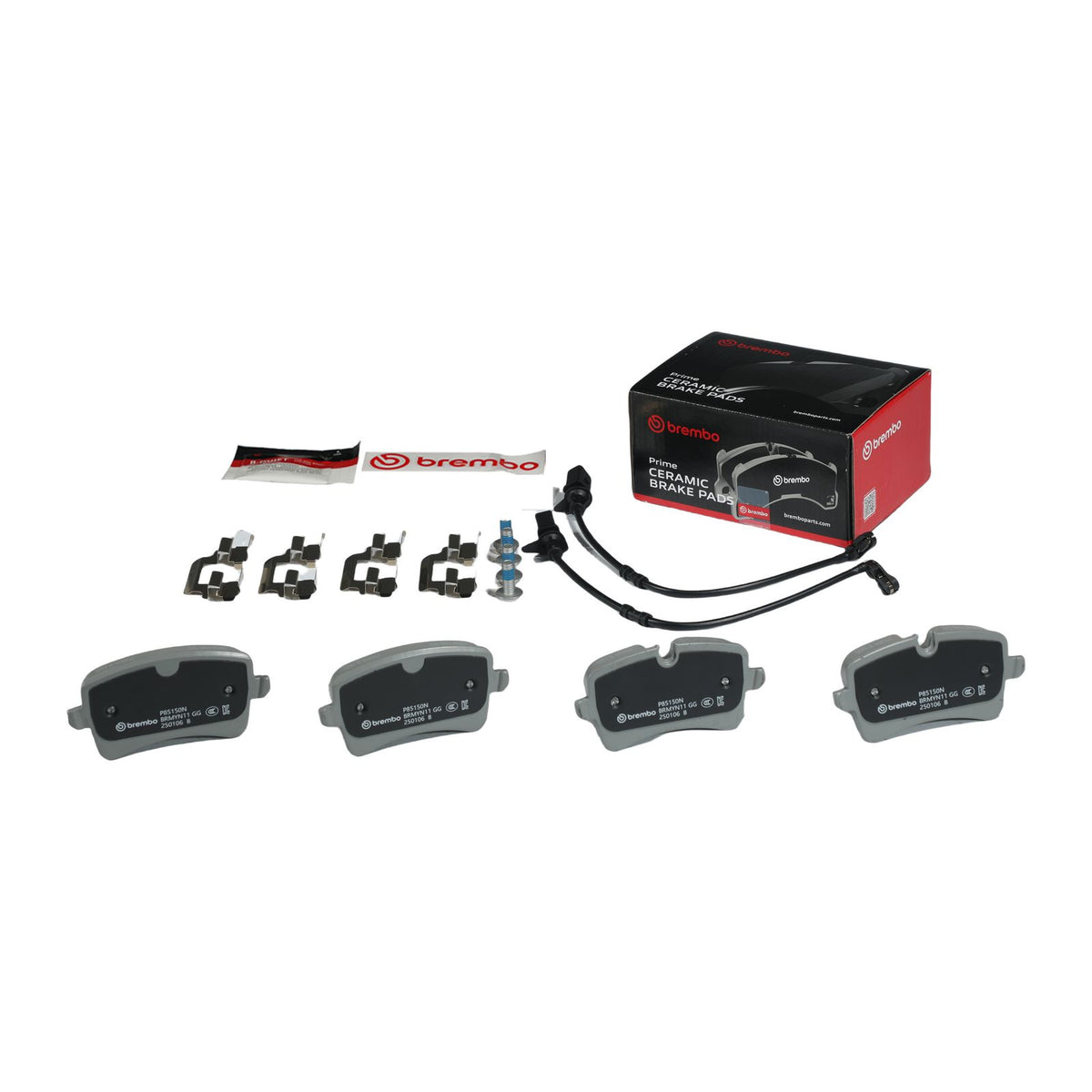 PRIME Ceramic Rear Disc Brake Pad Set - P85150N_05