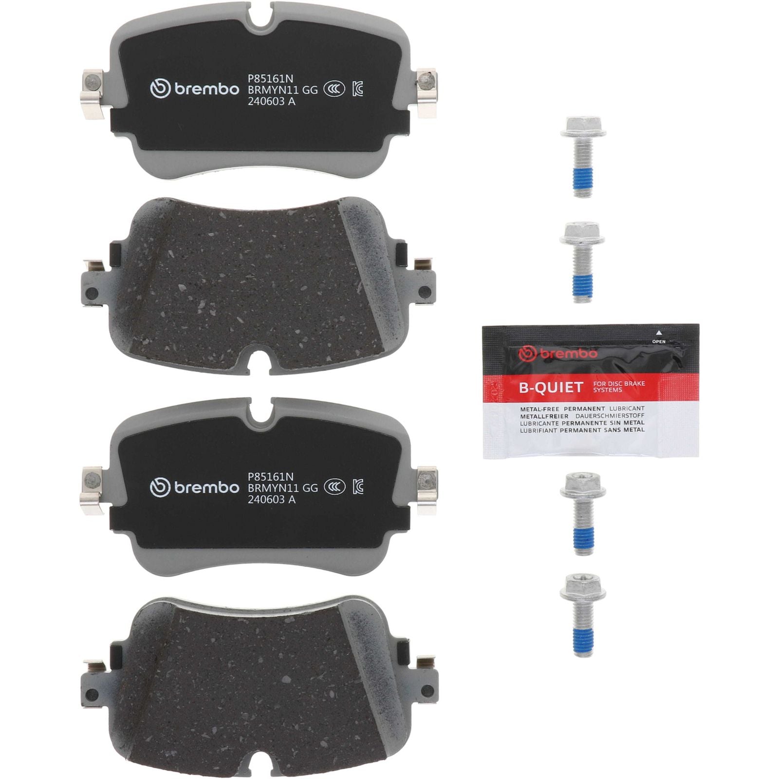 PRIME Ceramic Rear Disc Brake Pad Set - P85161N_05