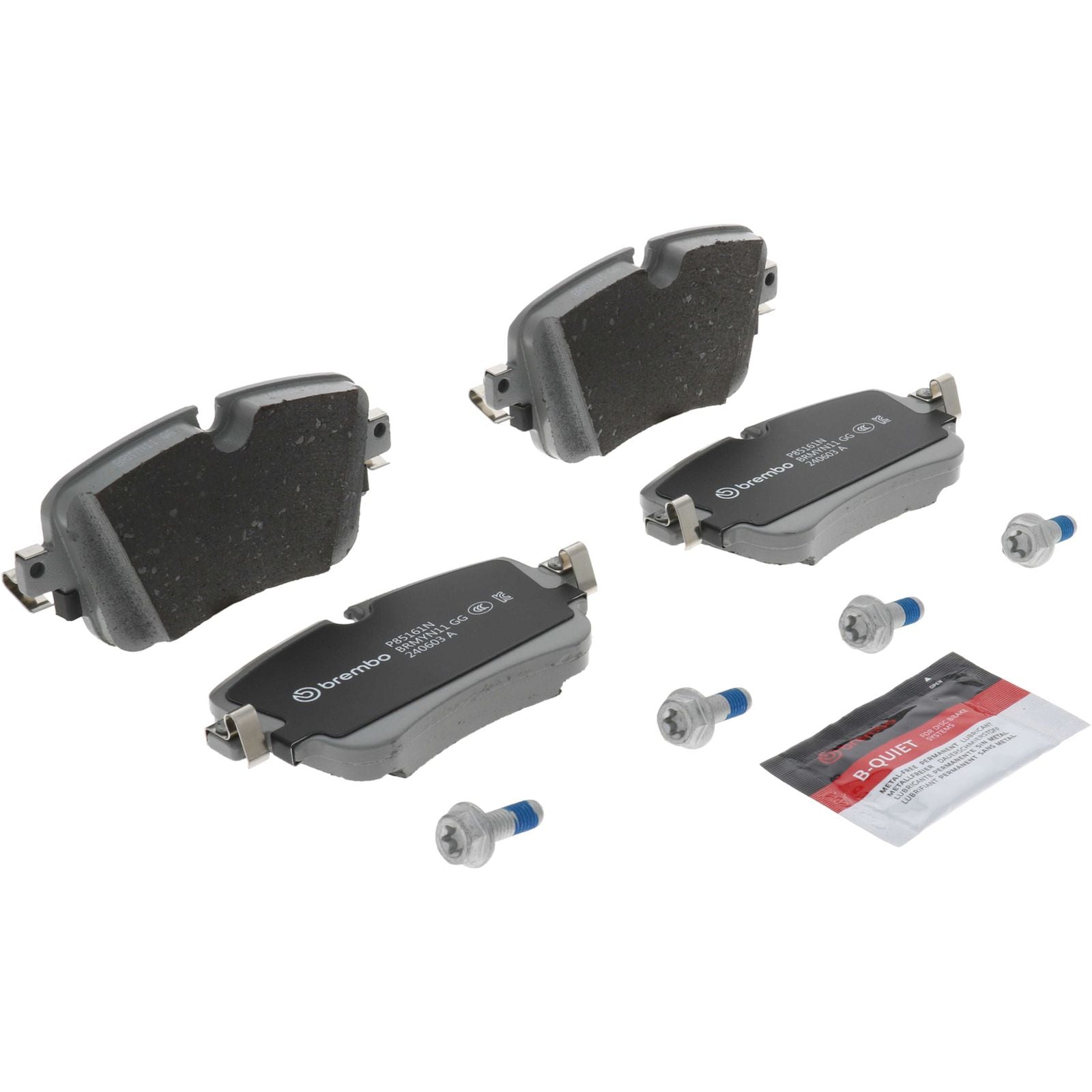 PRIME Ceramic Rear Disc Brake Pad Set - P85161N_06