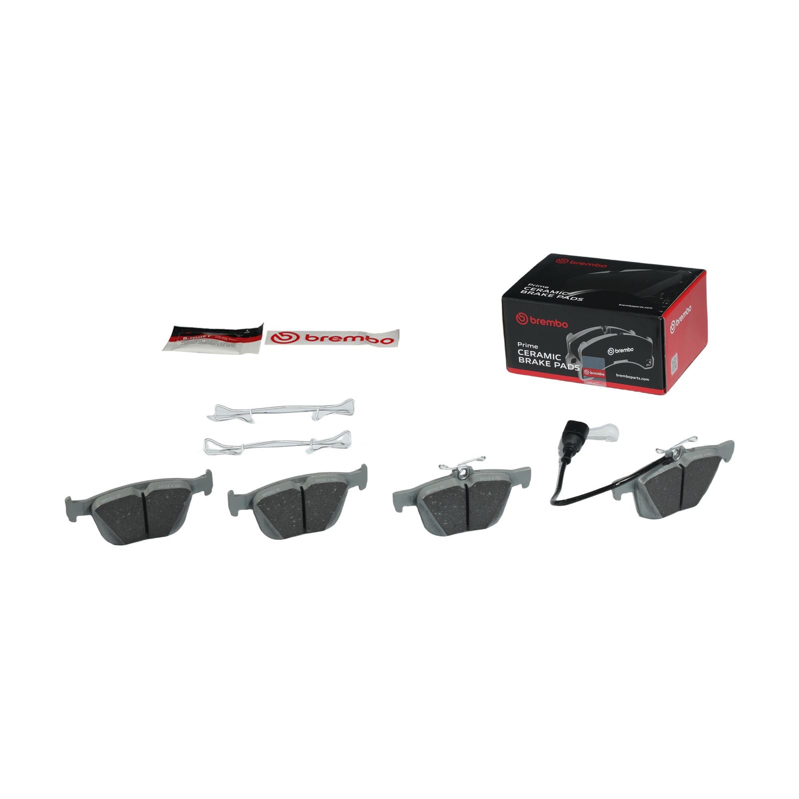 PRIME Ceramic Rear Disc Brake Pad Set - P85162N_01
