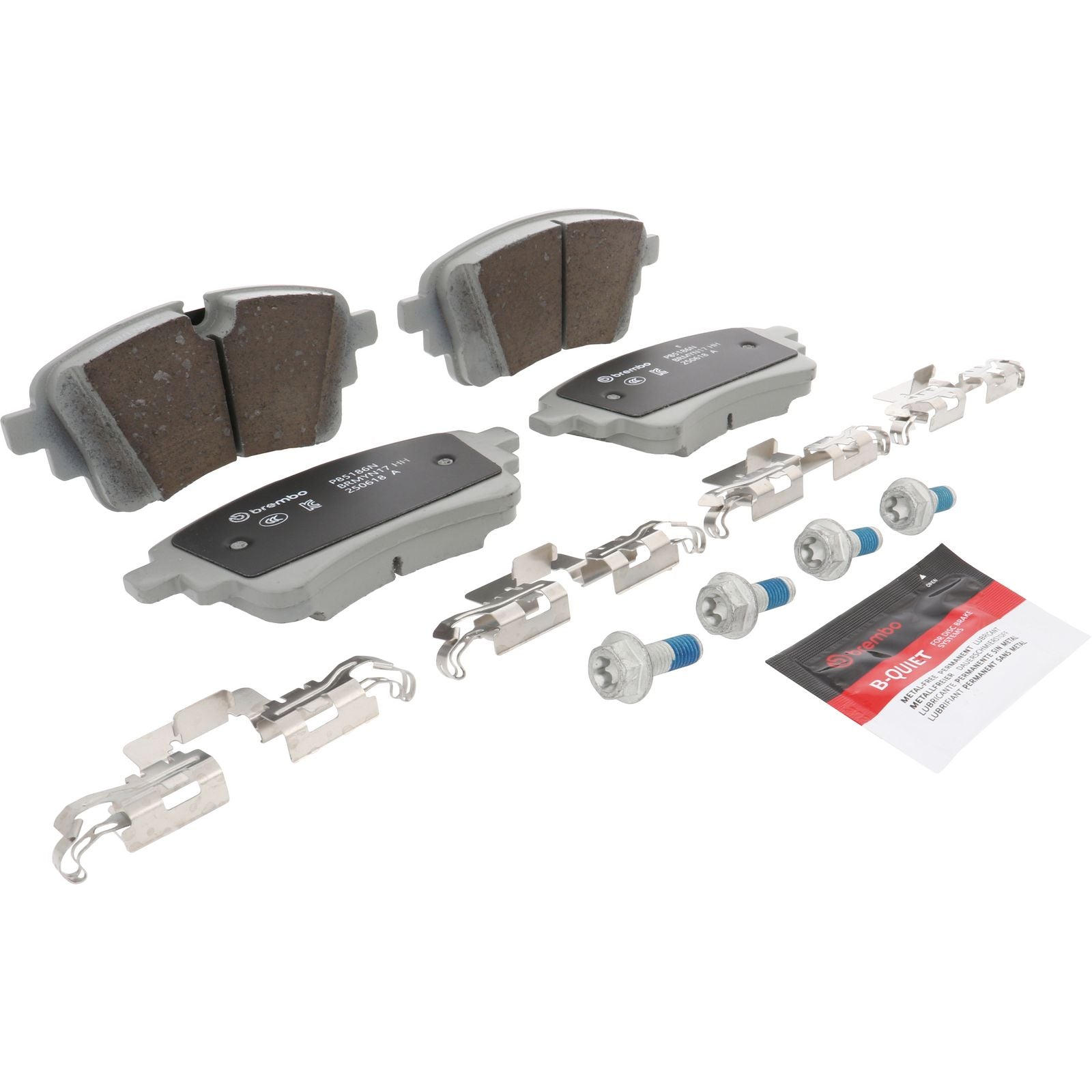 PRIME Ceramic Rear Disc Brake Pad Set - P85186N_01