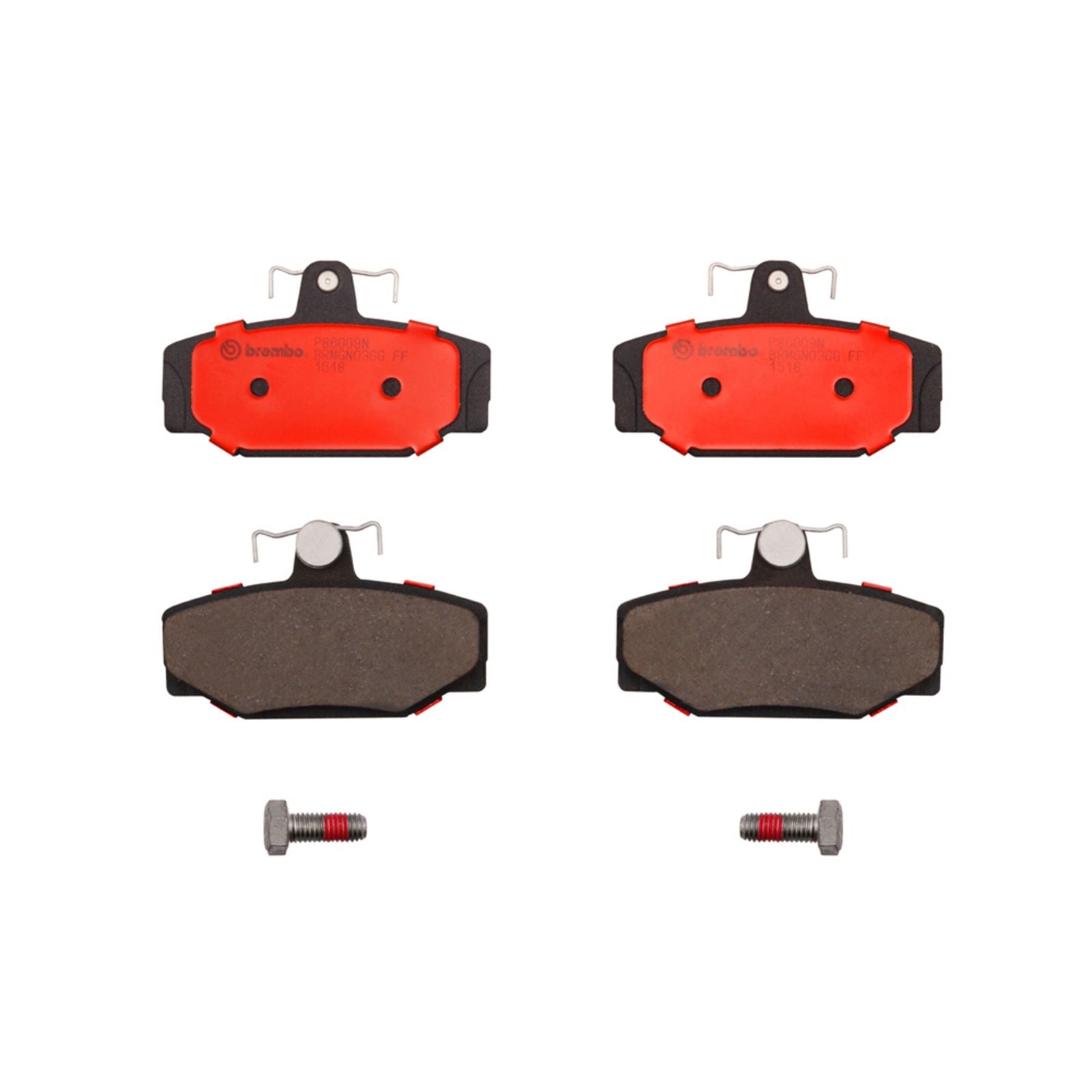 PRIME Ceramic Rear Disc Brake Pad Set - P86009N_01
