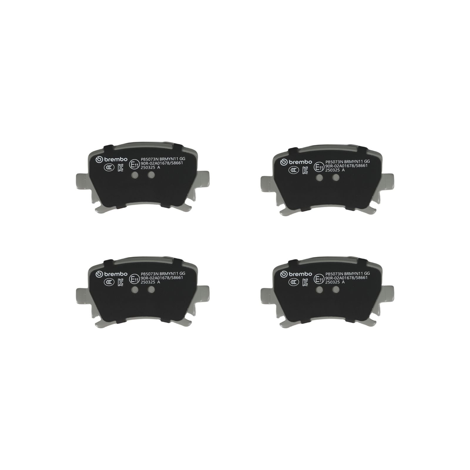 PRIME Ceramic Rear Disc Brake Pad Set - P86021N_03