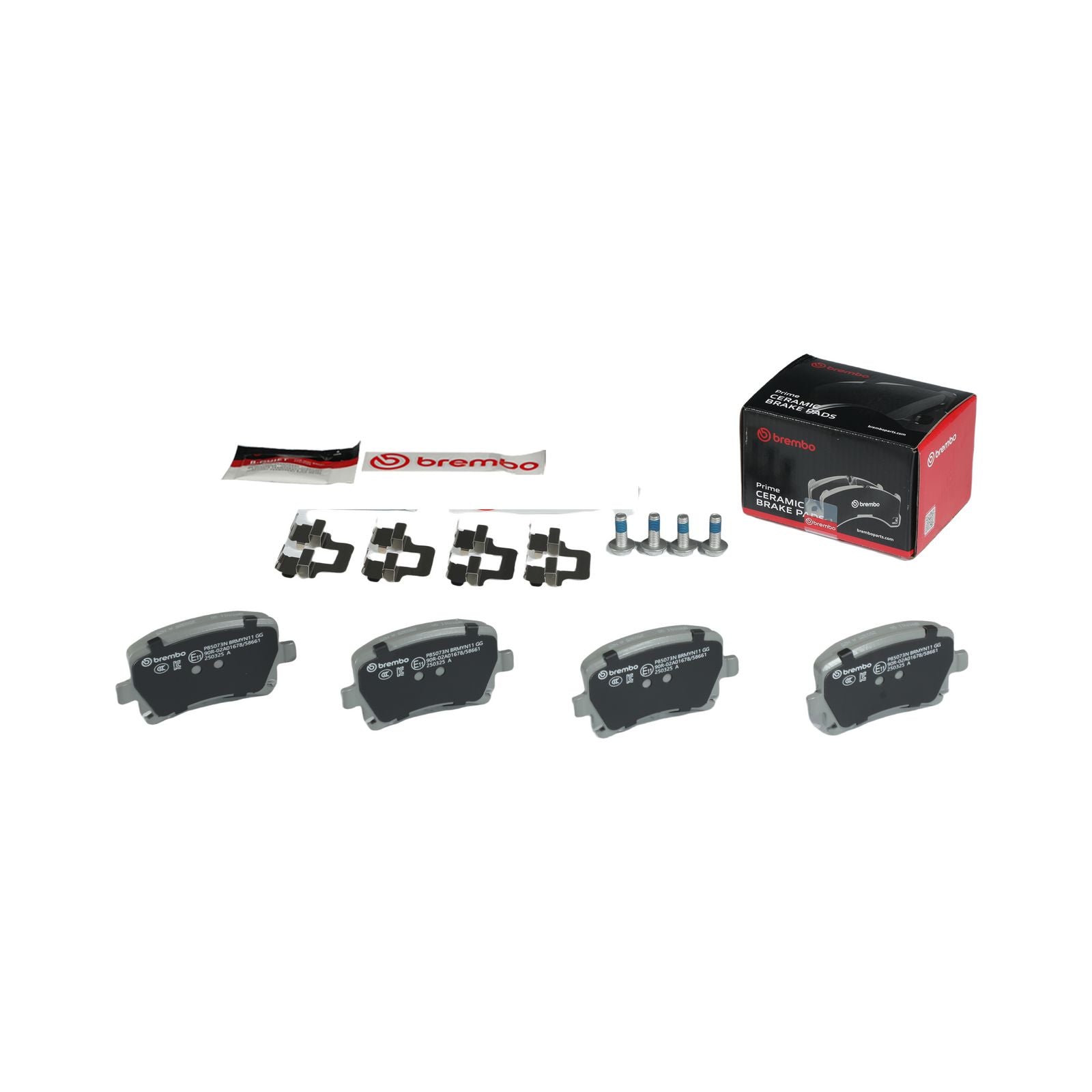 PRIME Ceramic Rear Disc Brake Pad Set - P86021N_04