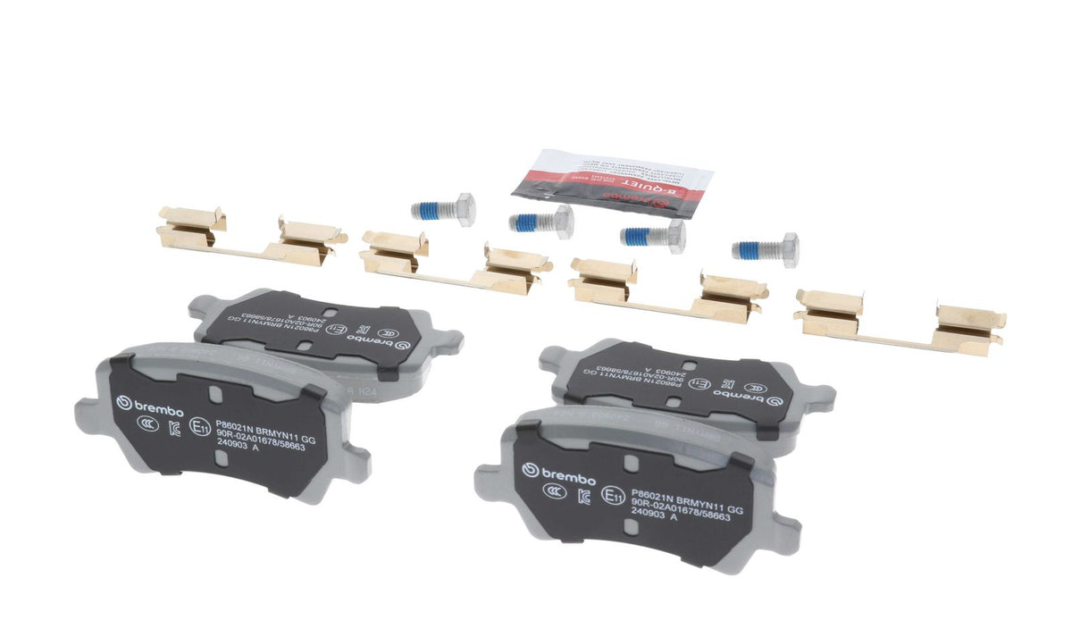 PRIME Ceramic Rear Disc Brake Pad Set - P86021N_20