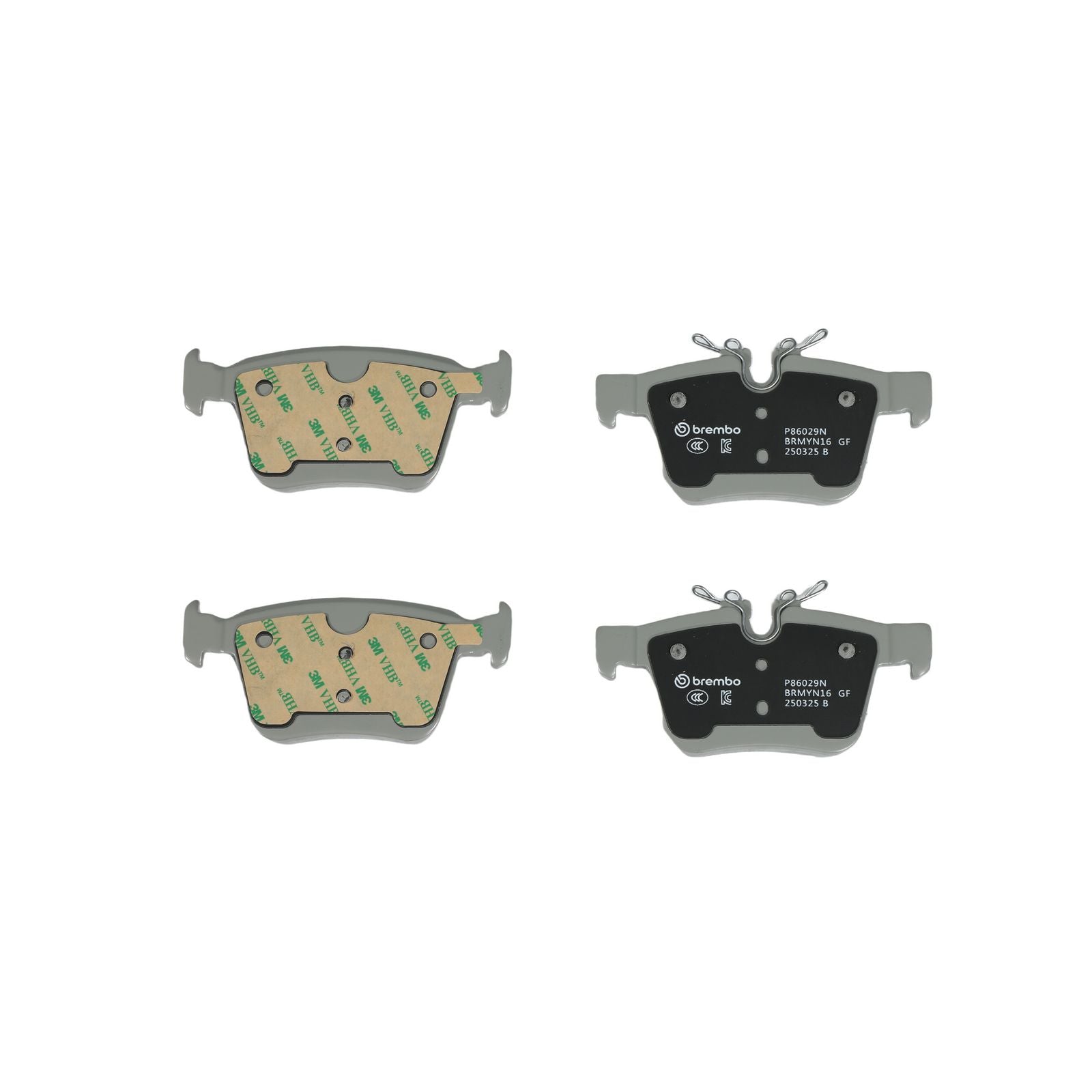 PRIME Ceramic Rear Disc Brake Pad Set - P86029N_01