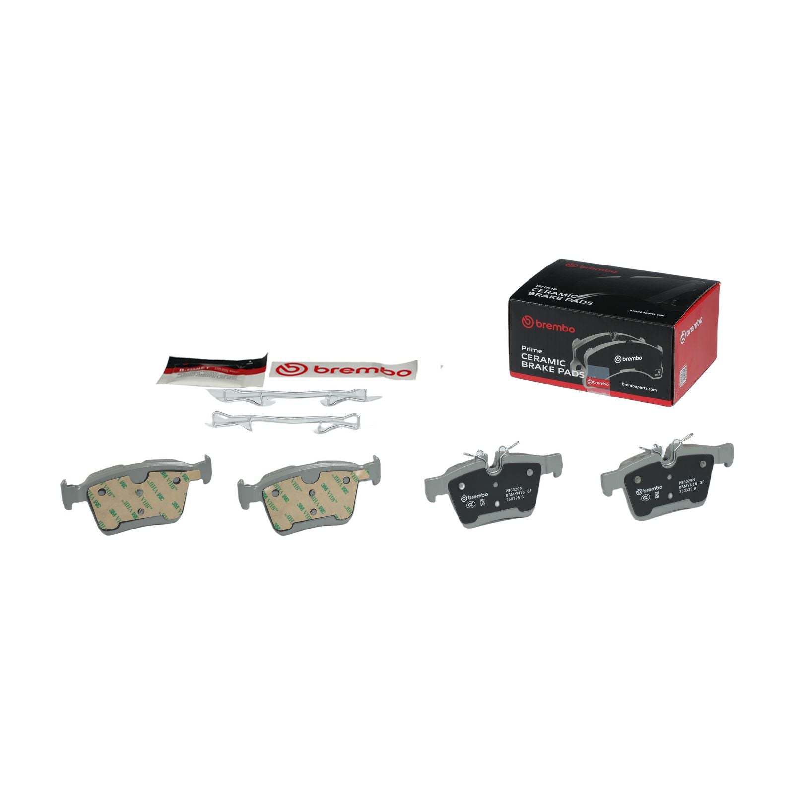 PRIME Ceramic Rear Disc Brake Pad Set - P86029N_02