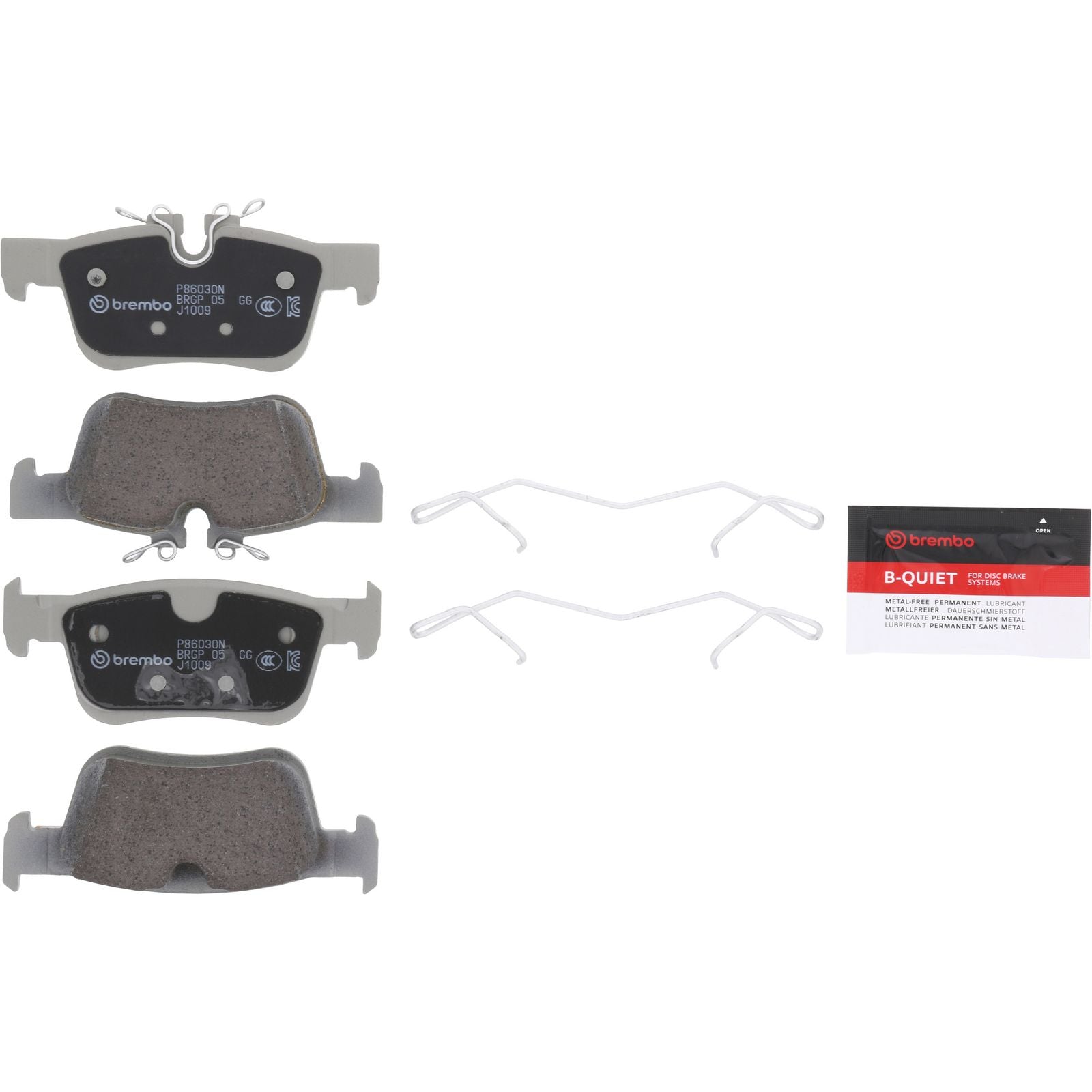 PRIME Ceramic Rear Disc Brake Pad Set - P86030N_02