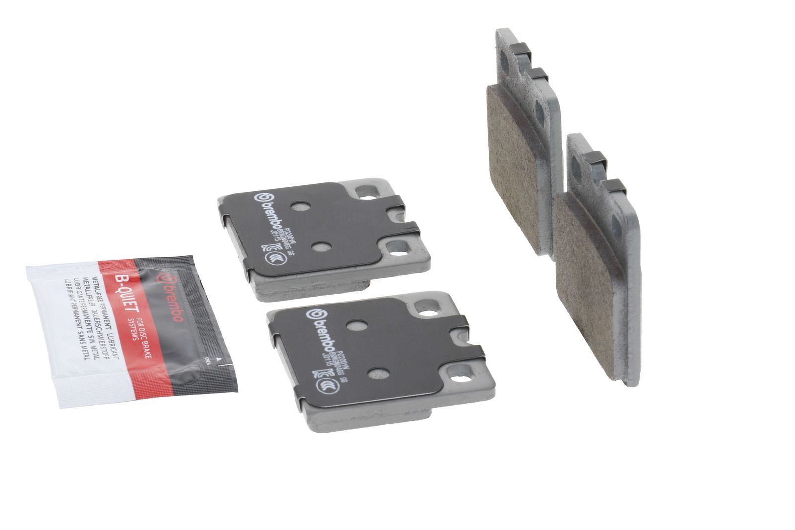 PRIME Ceramic Rear Parking Brake Disc Brake Pad Set - P02001N_09