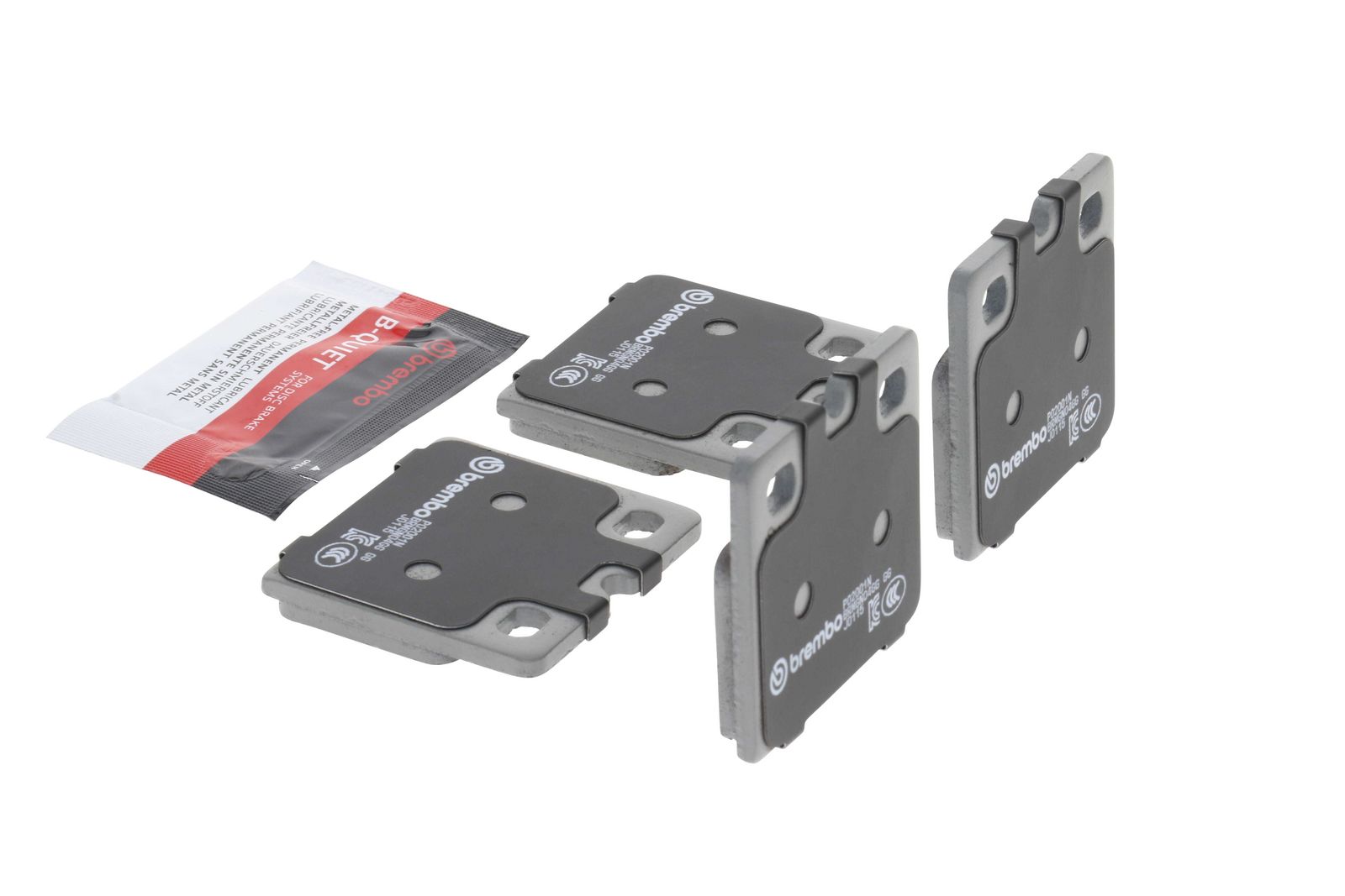 PRIME Ceramic Rear Parking Brake Disc Brake Pad Set - P02001N_12