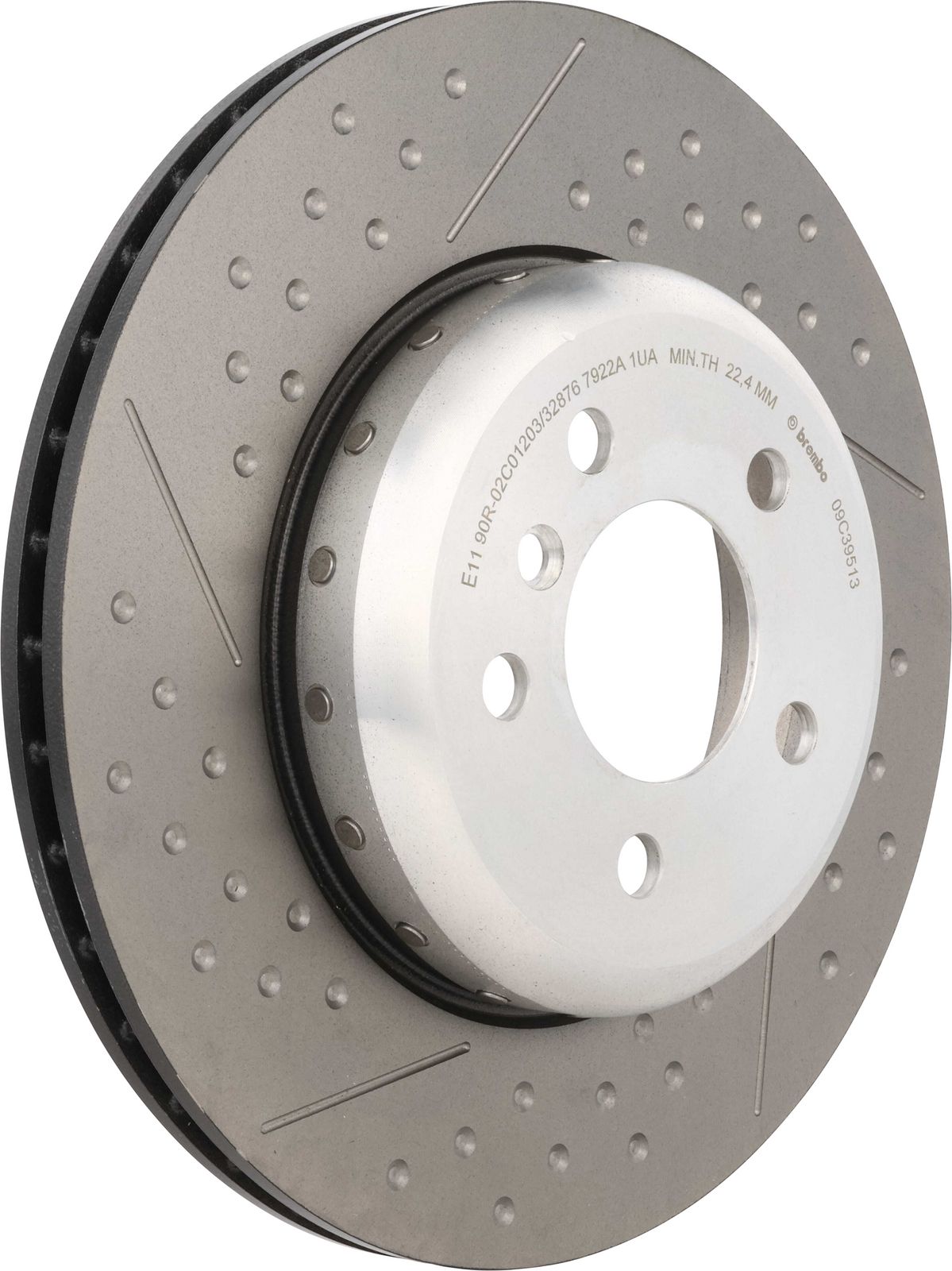 PRIME Composite Rear Disc Brake Rotor - 09.C395.13_01