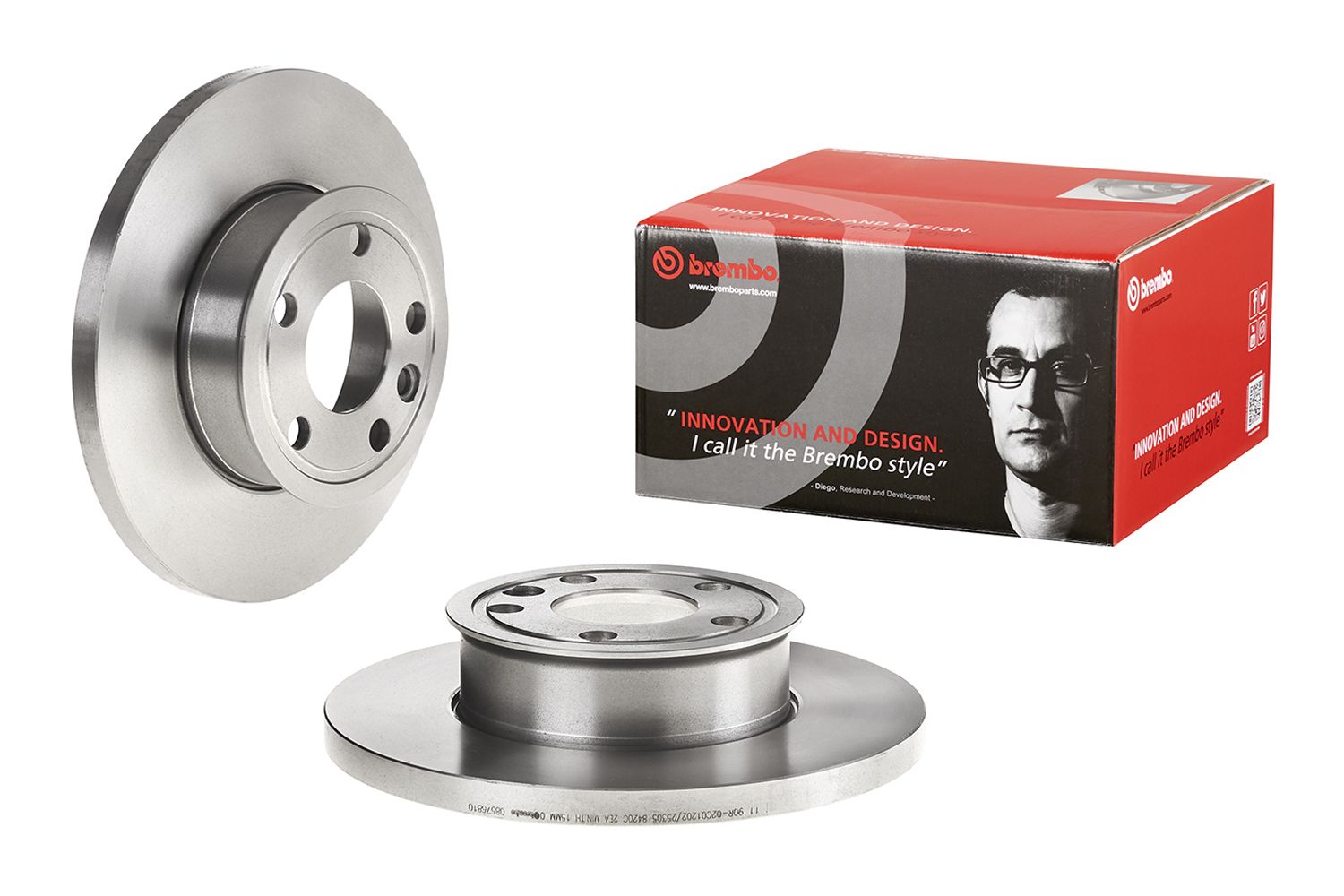 PRIME Front Disc Brake Rotor - 08.5768.10_01