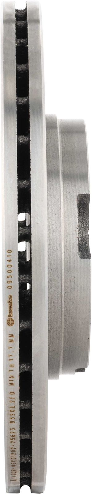 PRIME Front Disc Brake Rotor - 09.5004.10_02