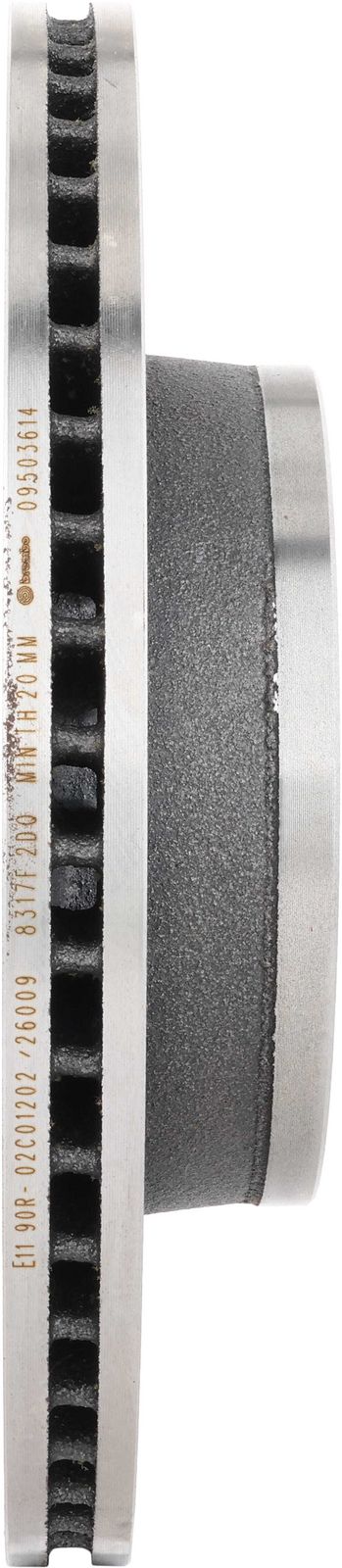 PRIME Front Disc Brake Rotor - 09.5036.14_02