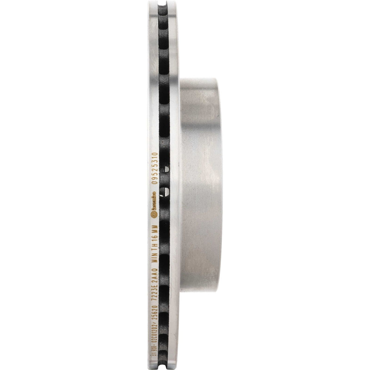 PRIME Front Disc Brake Rotor - 09.5253.10_02