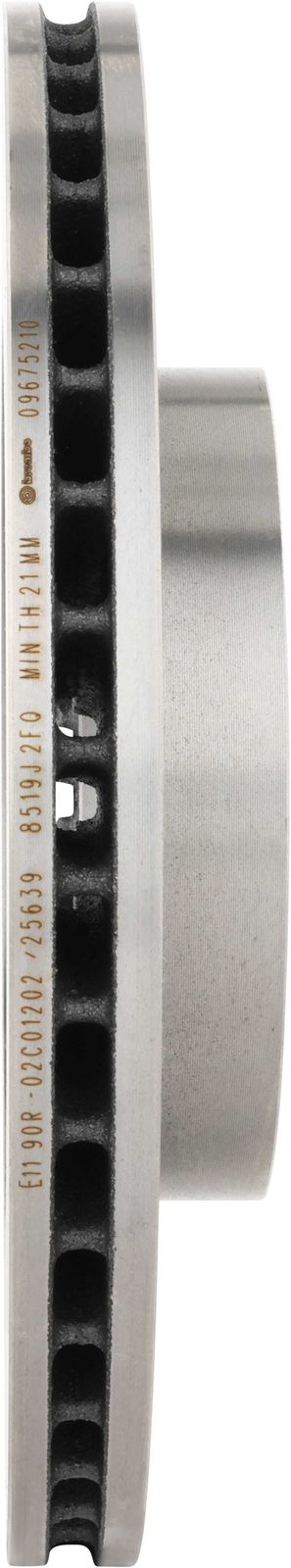 PRIME Front Disc Brake Rotor - 09.6752.10_02
