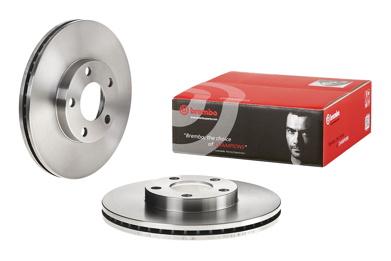 PRIME Front Disc Brake Rotor - 09.7195.10_01