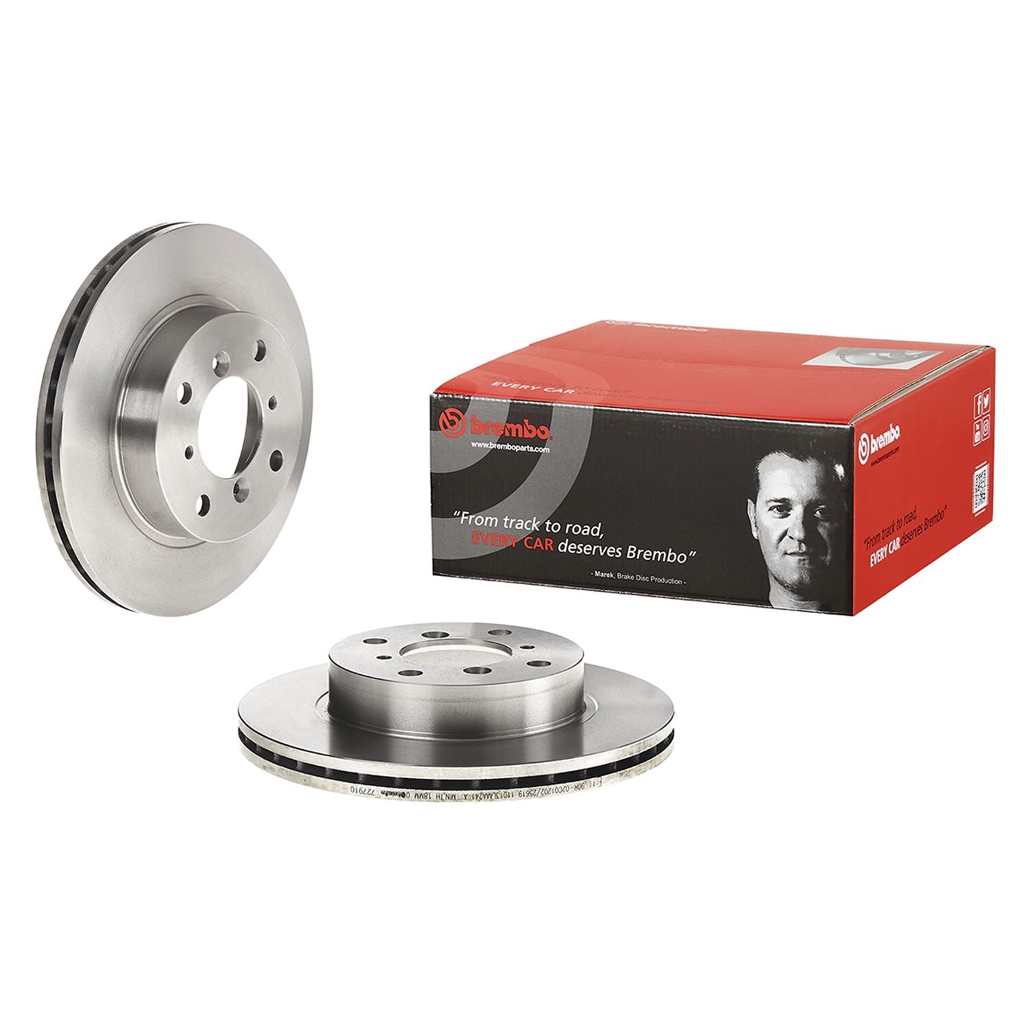 PRIME Front Disc Brake Rotor - 09.7279.10_01