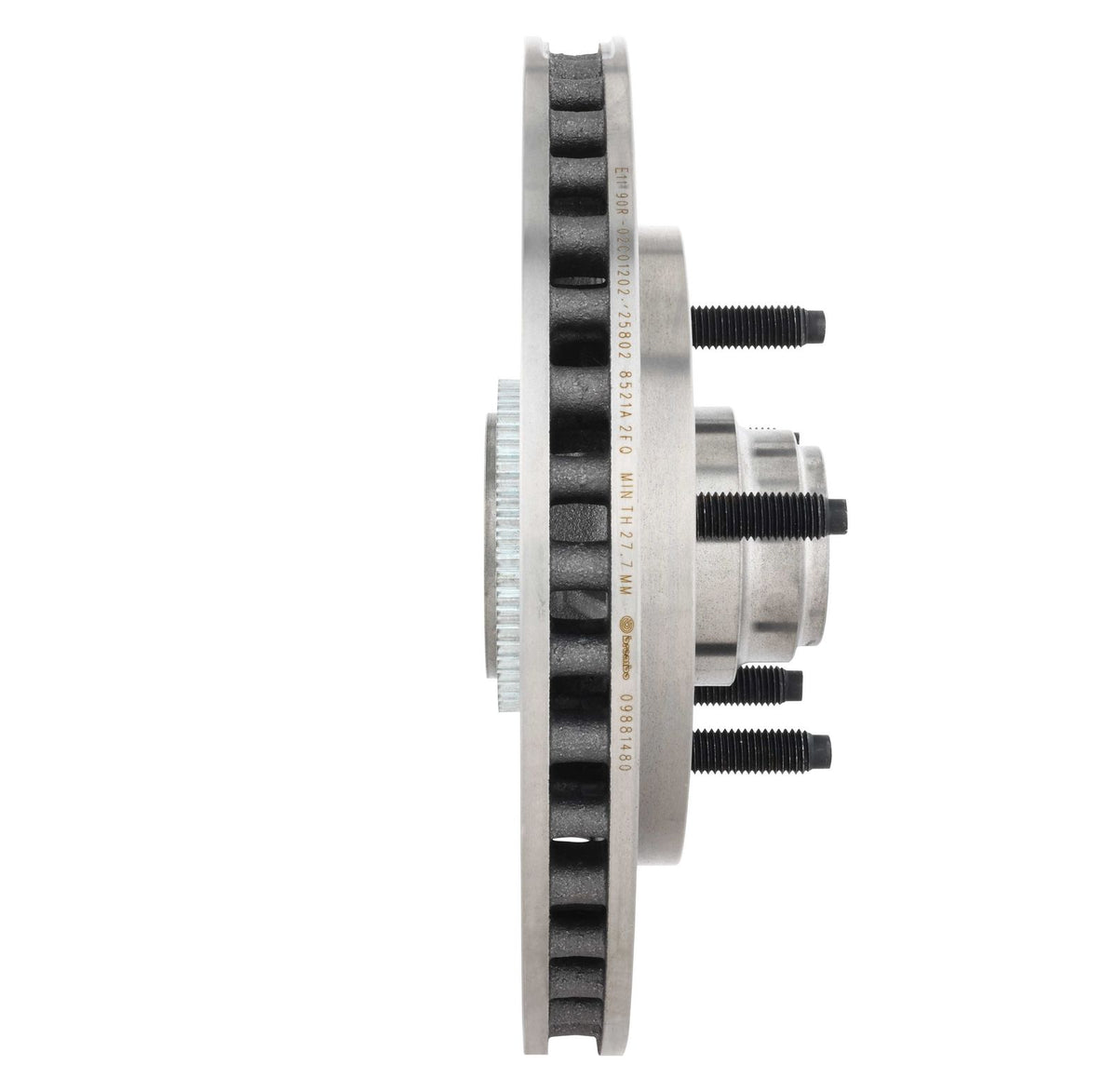 PRIME Front Disc Brake Rotor - 09.8814.80_24