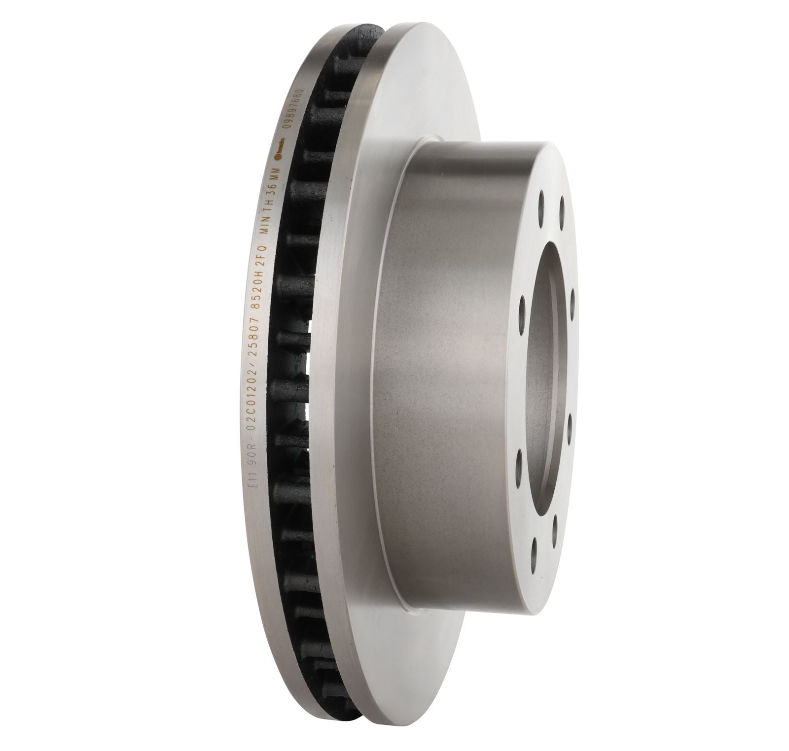 PRIME Front Disc Brake Rotor - 09.8976.80_25