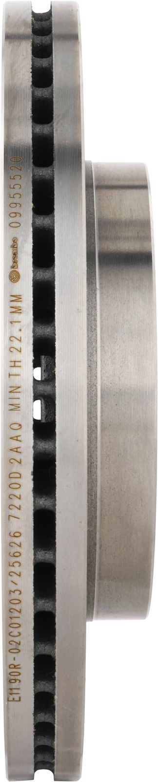 PRIME Front Disc Brake Rotor - 09.9555.20_02