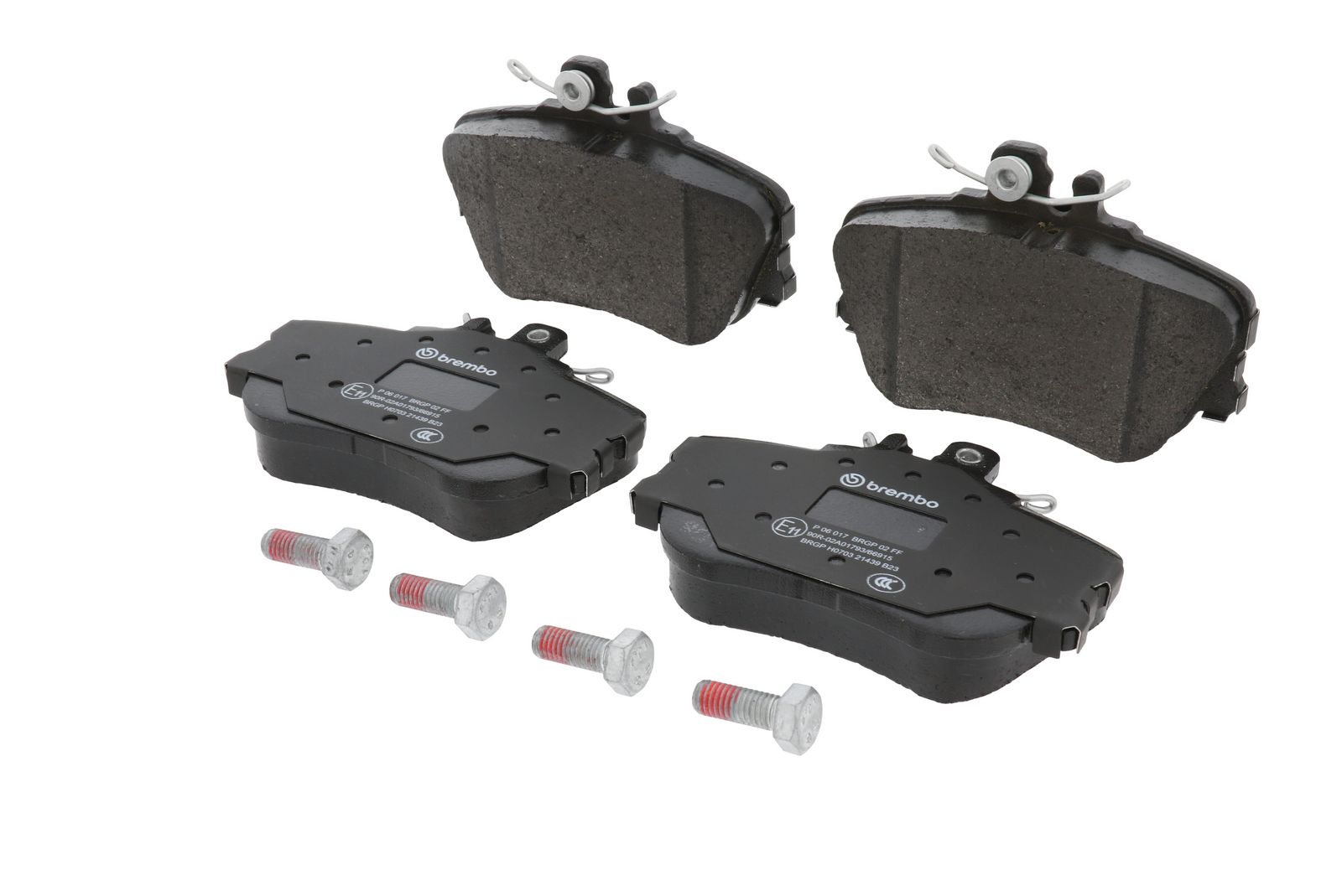 PRIME Low-Met Front Disc Brake Pad Set - P06017_06