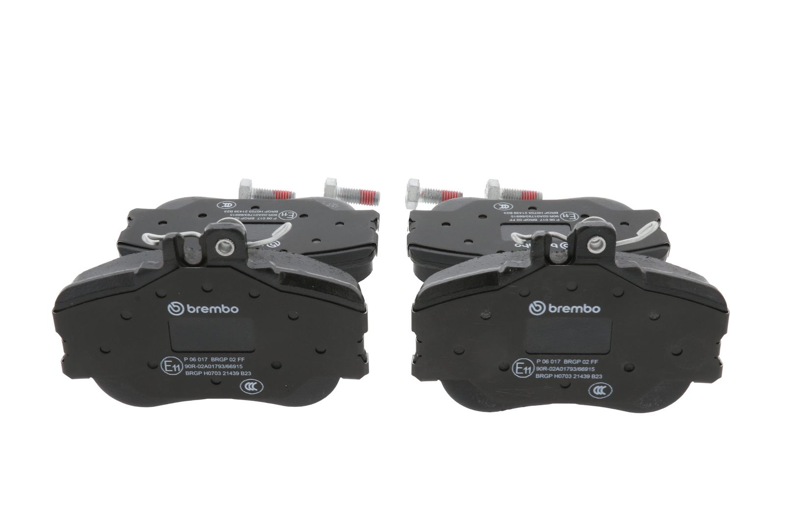 PRIME Low-Met Front Disc Brake Pad Set - P06017_16