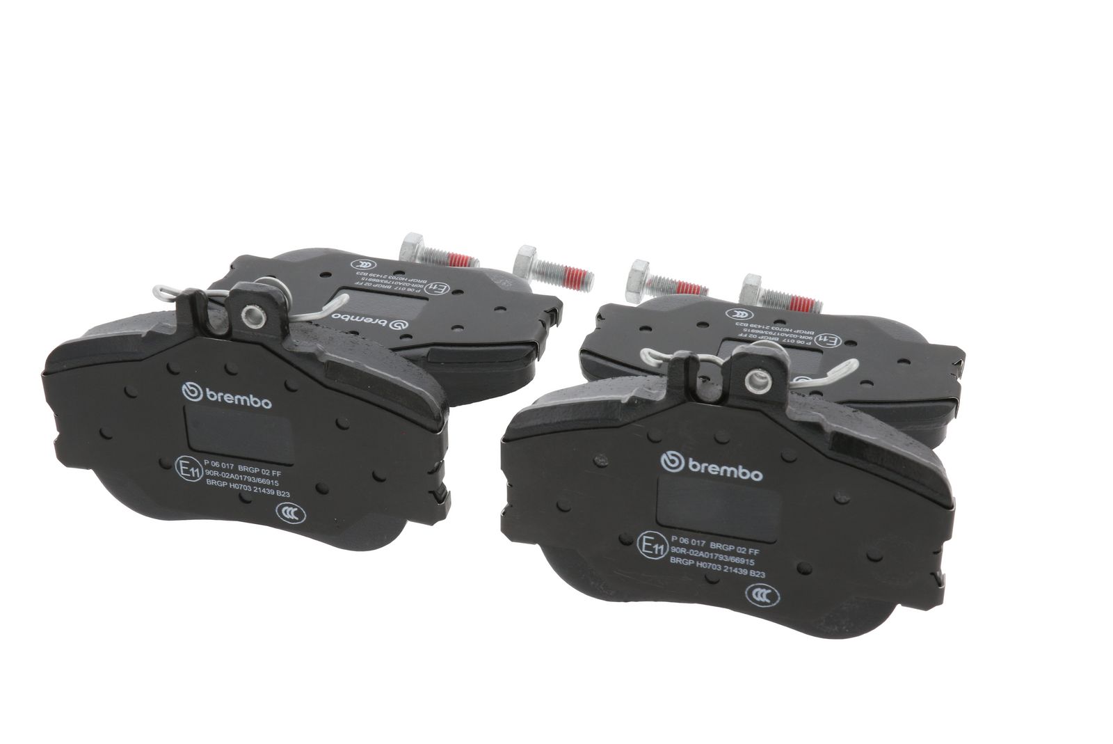 PRIME Low-Met Front Disc Brake Pad Set - P06017_17