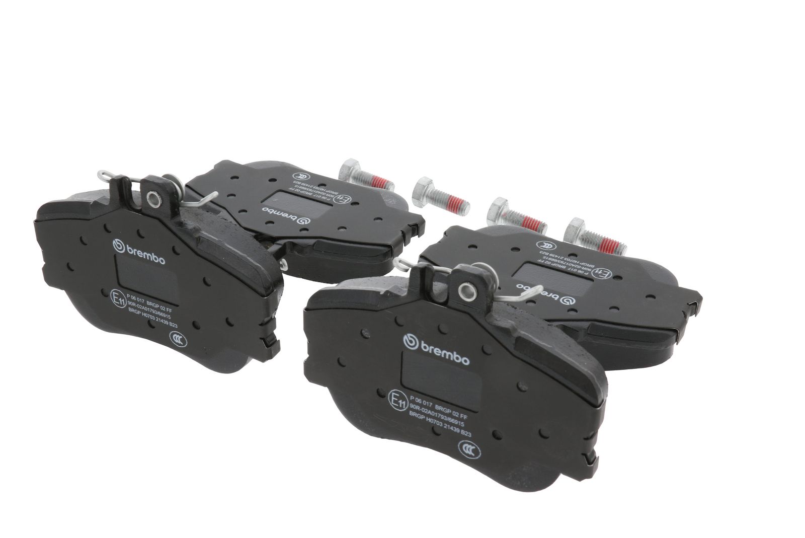 PRIME Low-Met Front Disc Brake Pad Set - P06017_18