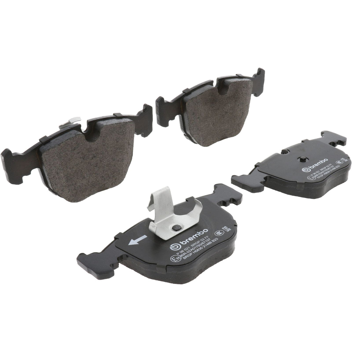 PRIME Low-Met Front Disc Brake Pad Set - P06021_01