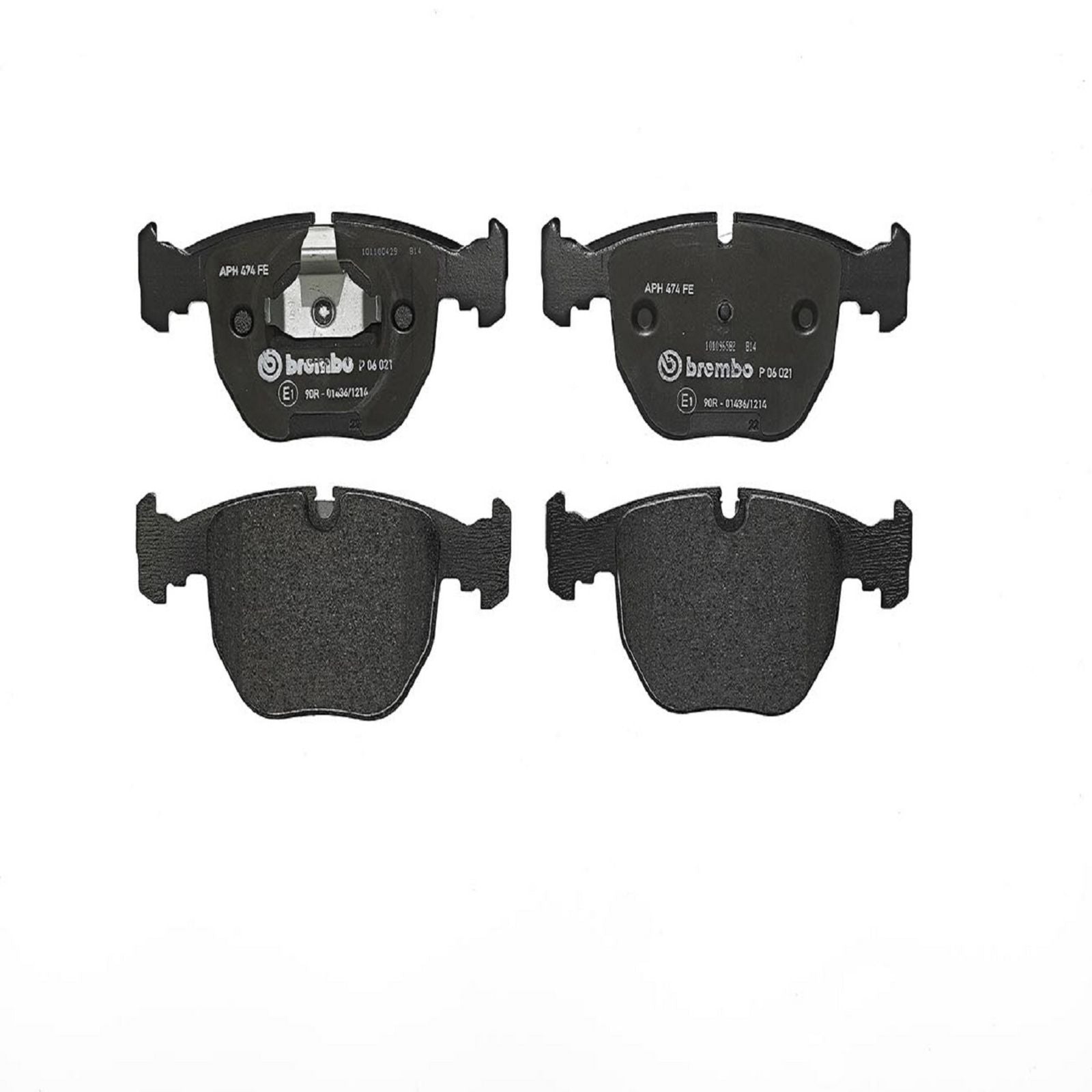 PRIME Low-Met Front Disc Brake Pad Set - P06021_02