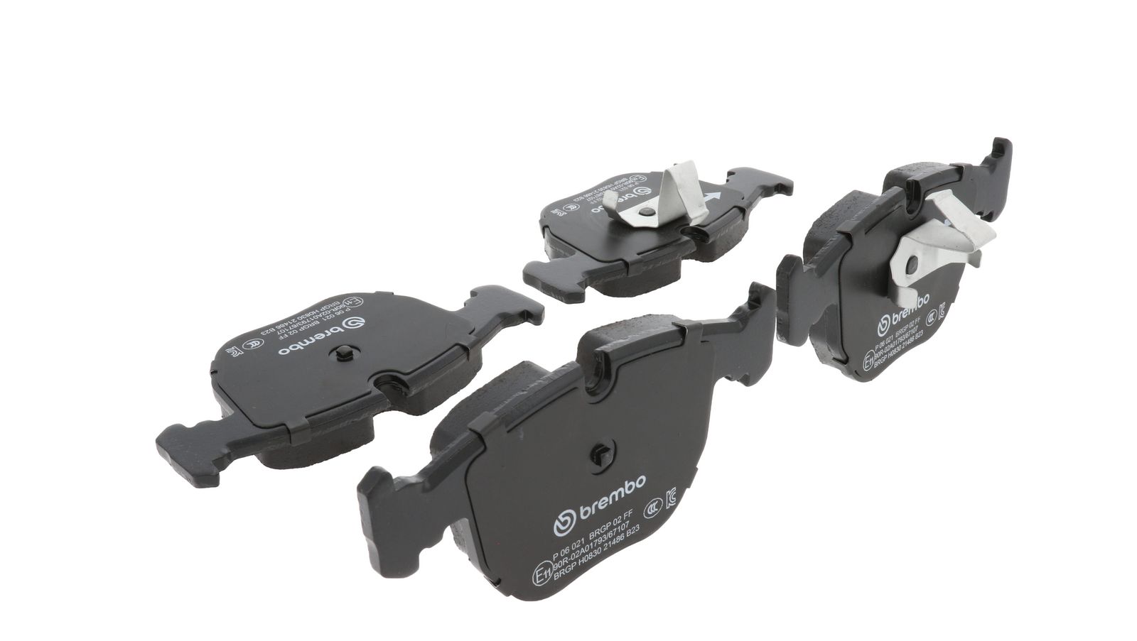 PRIME Low-Met Front Disc Brake Pad Set - P06021_13