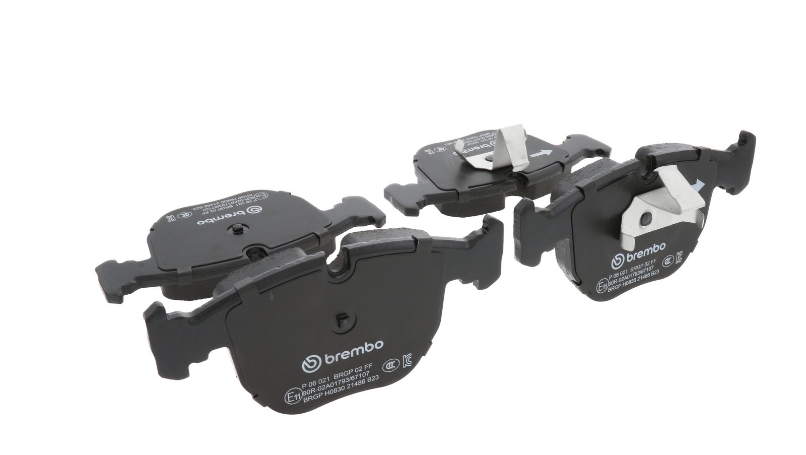 PRIME Low-Met Front Disc Brake Pad Set - P06021_14